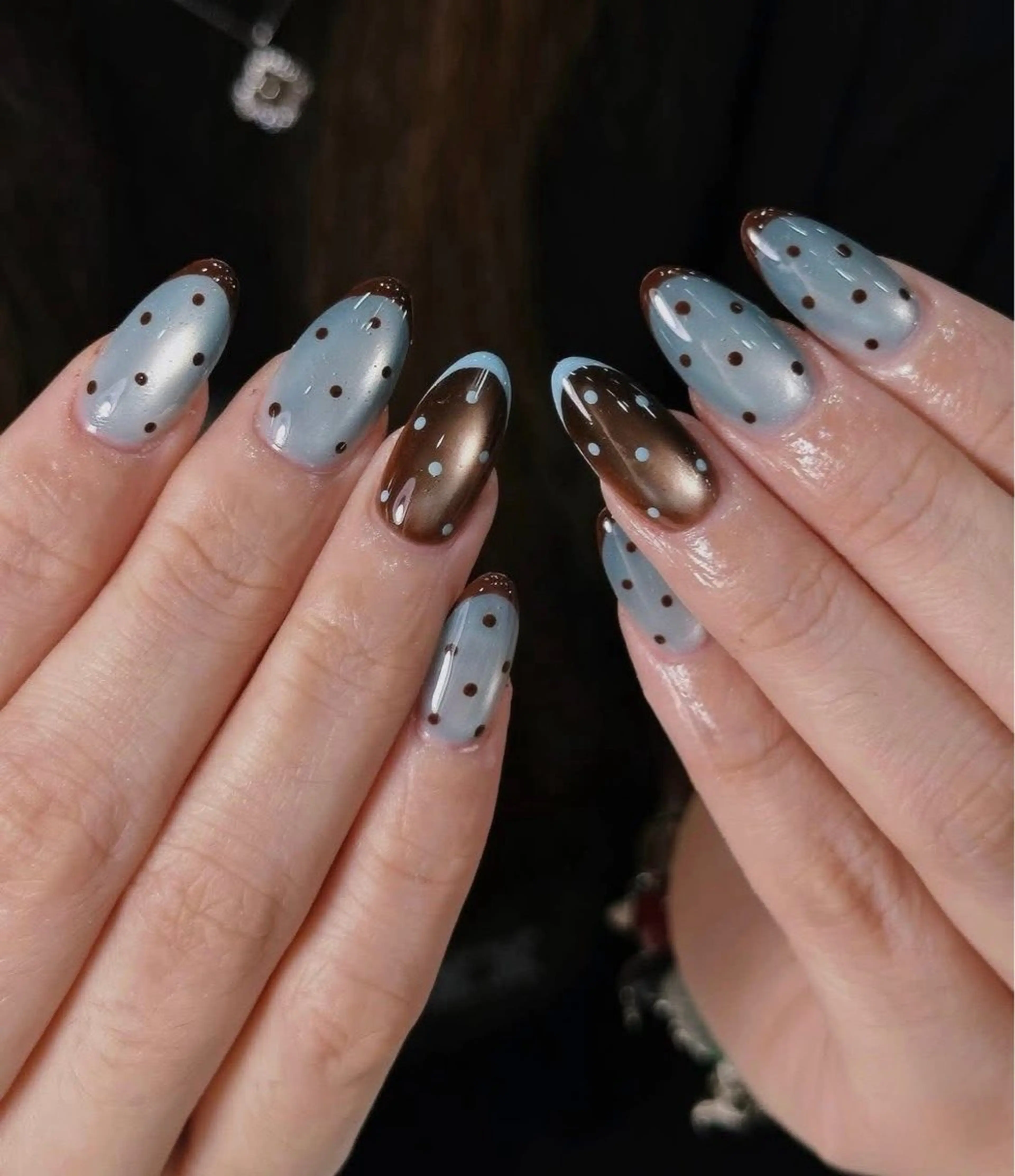 セミロング ハンドネイル TDnailsalon所属・T&D NailSalonのネイルデザイン