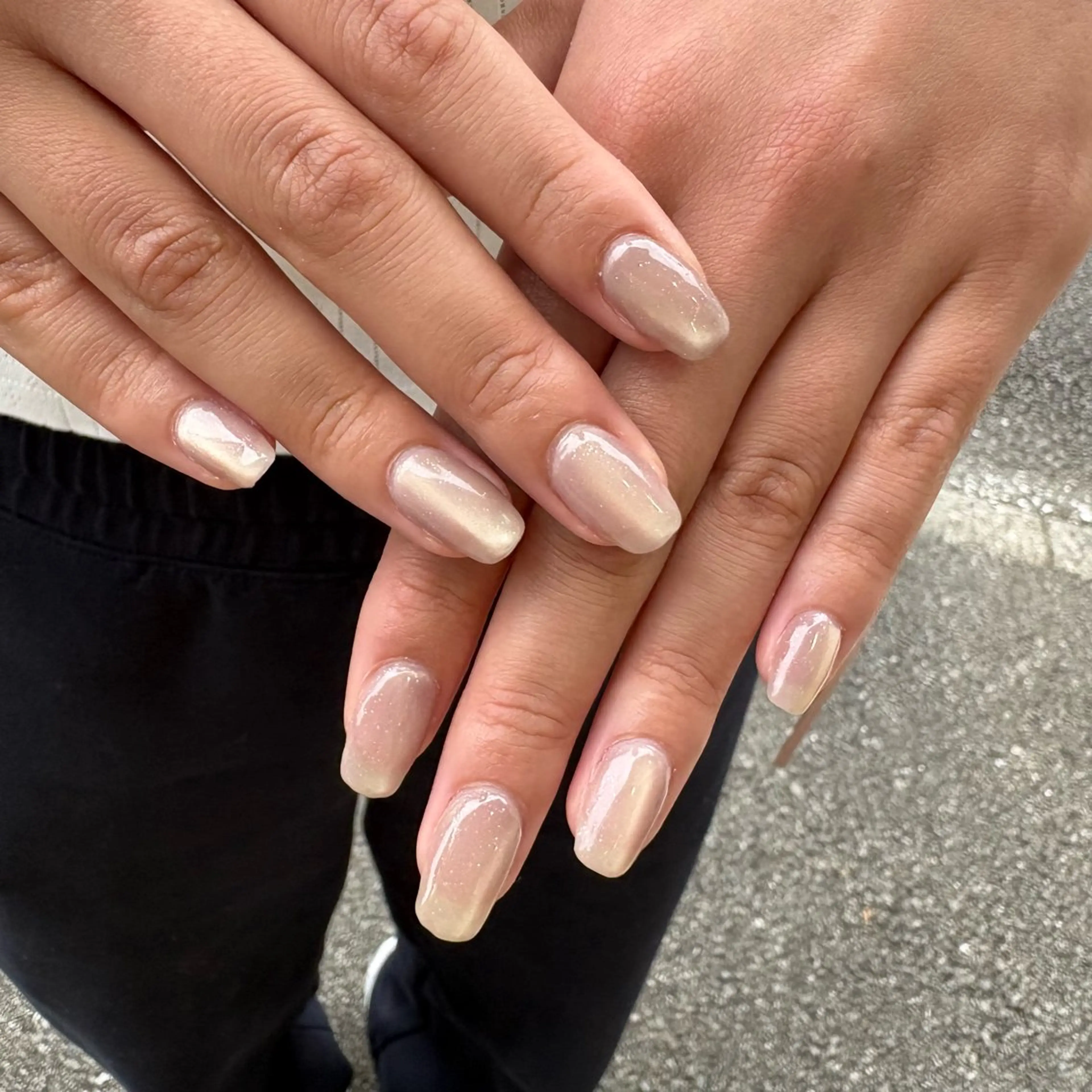 ネイル マグネットネイル シンプルネイル💎 あゆのネイルデザイン