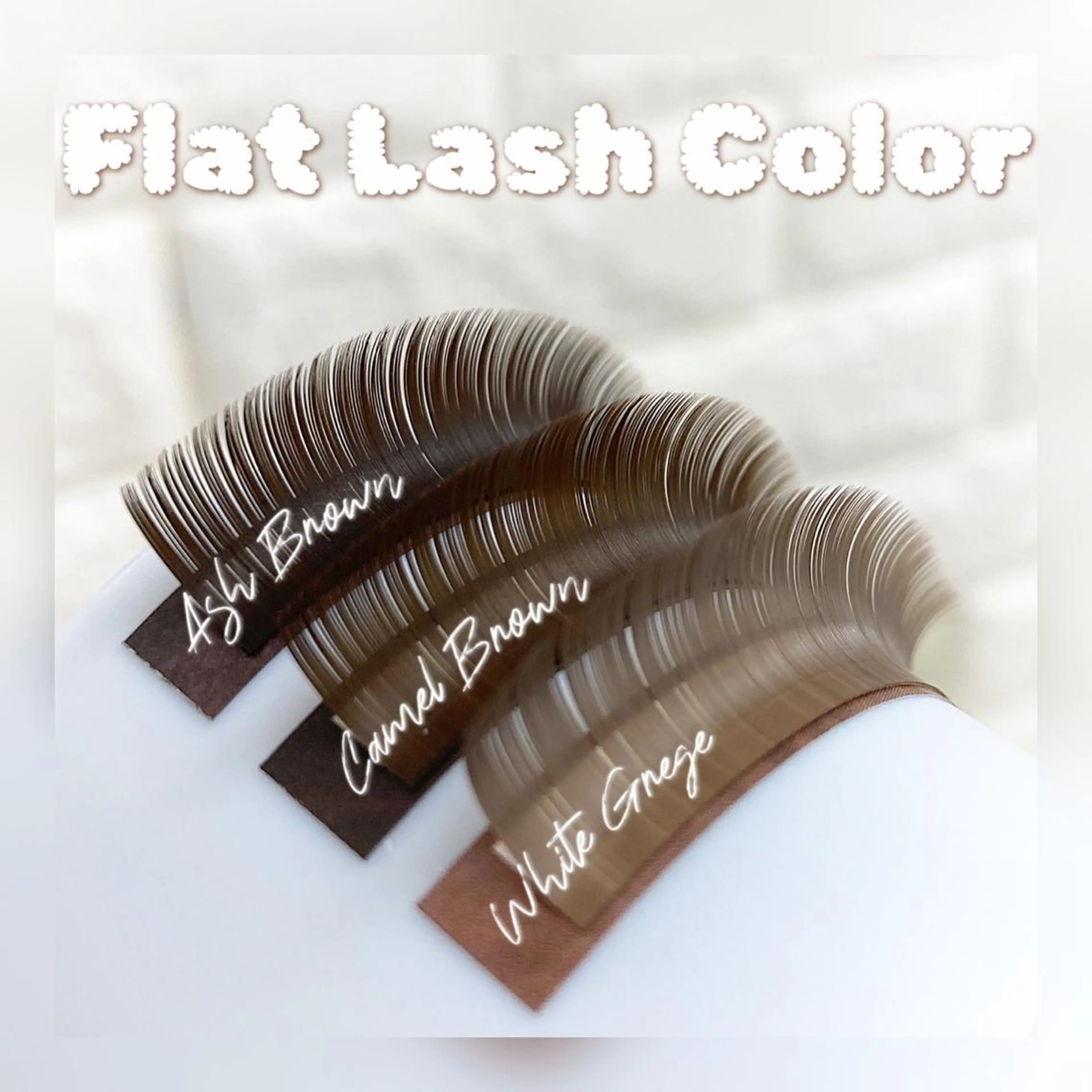 マツエク・マツパ カラーマツエク フラットラッシュ - MANA-のマツエク・マツパデザイン