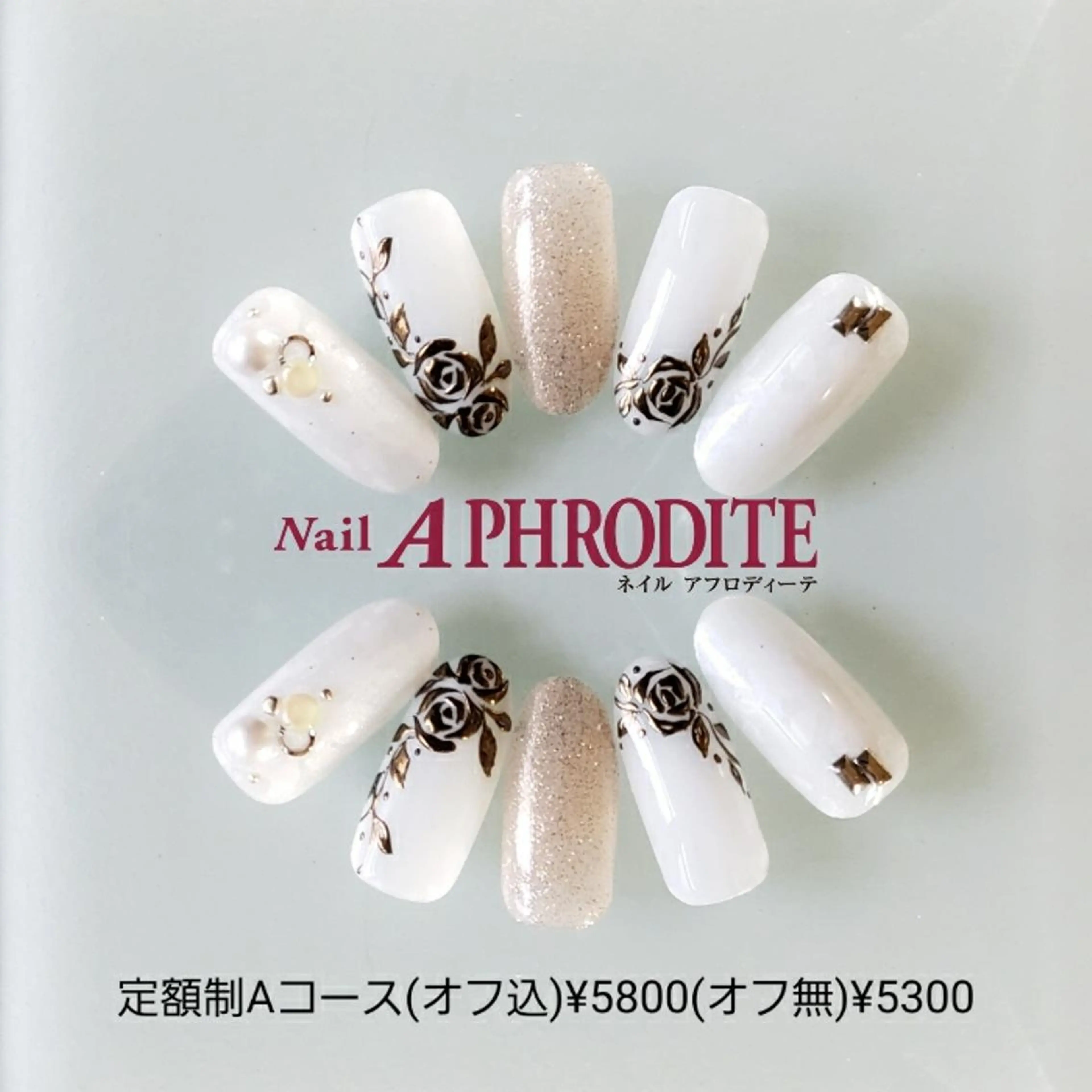 ネイル 持ち込み ニュアンスネイル ハンドネイル Nail Aphroditeのネイルデザイン