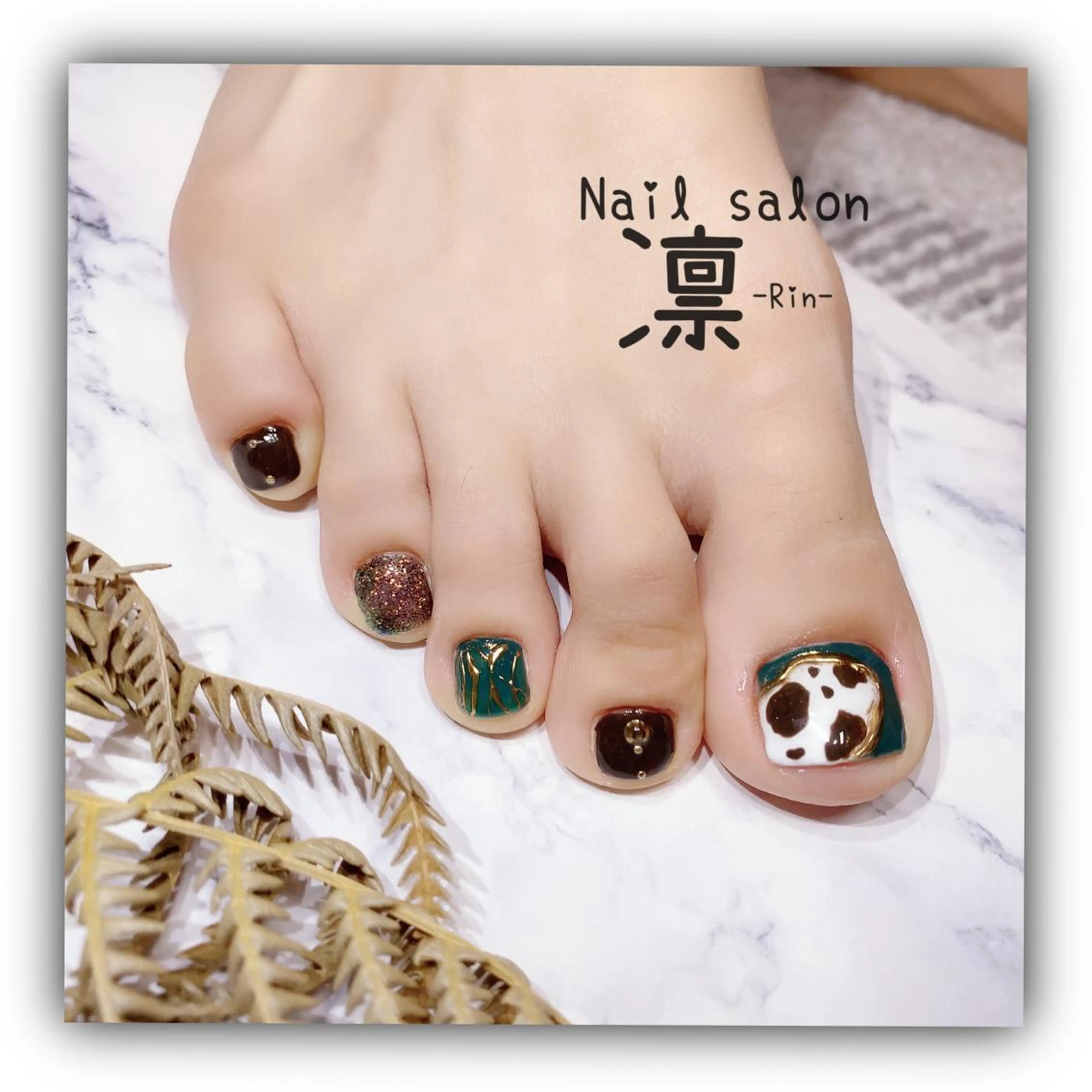 ネイル フットネイル private salon凛のネイルデザイン