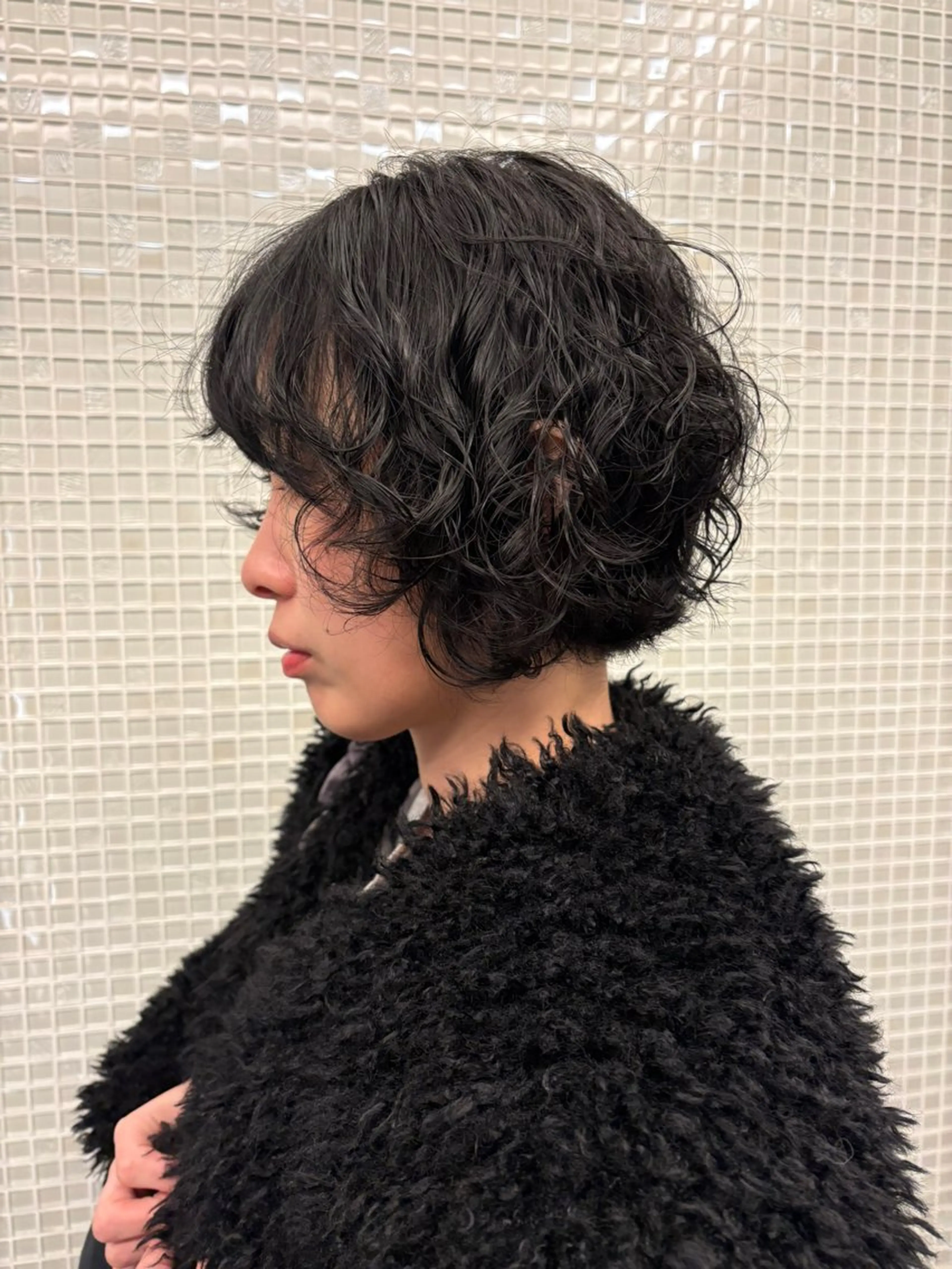 ショート パーマ 🎀レイヤー/パーマ カラー/ai🎀のヘアスタイル