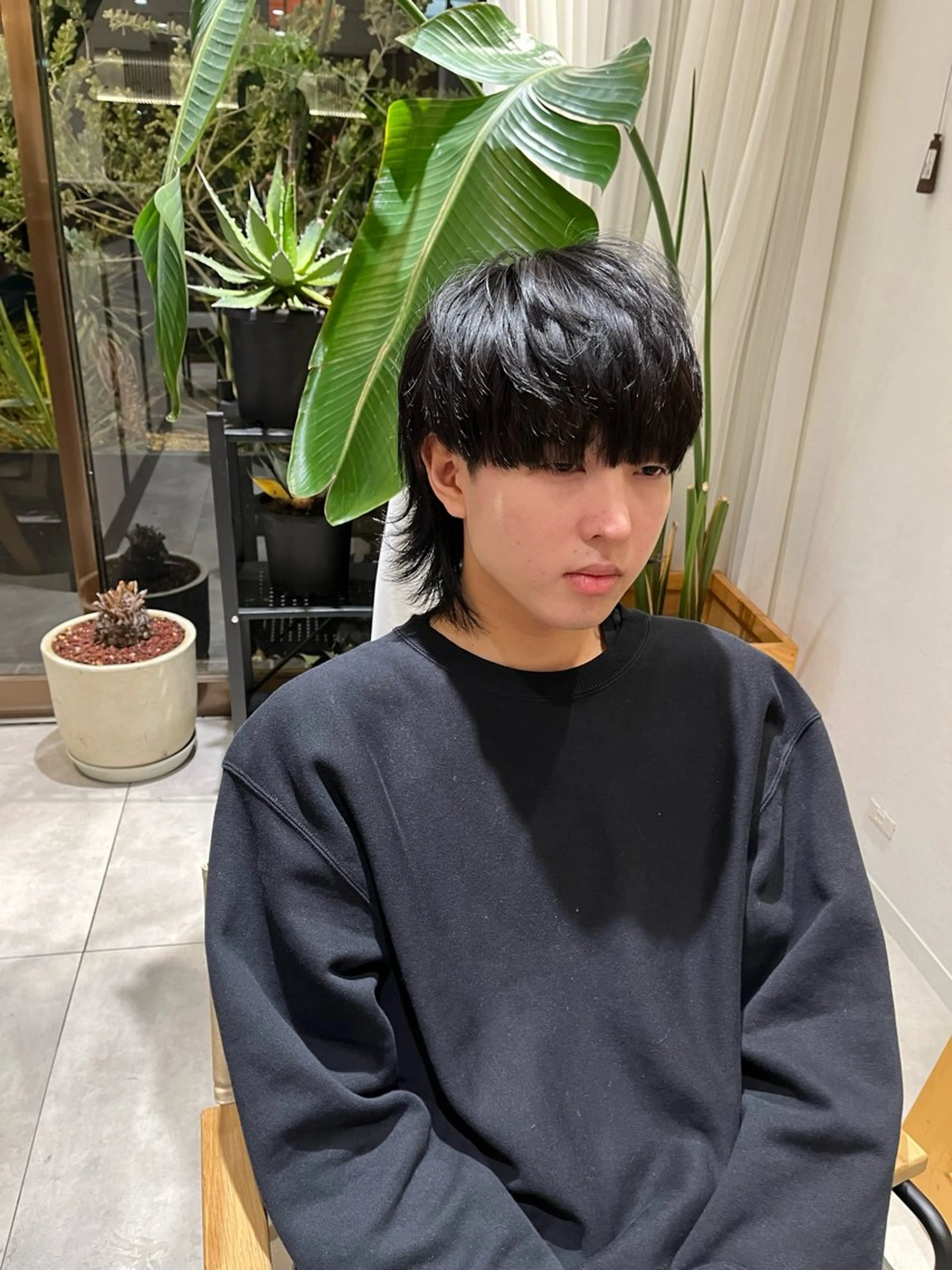 ショート ウルフカット カット ヘアカラー 和田 琉々香のヘアスタイル