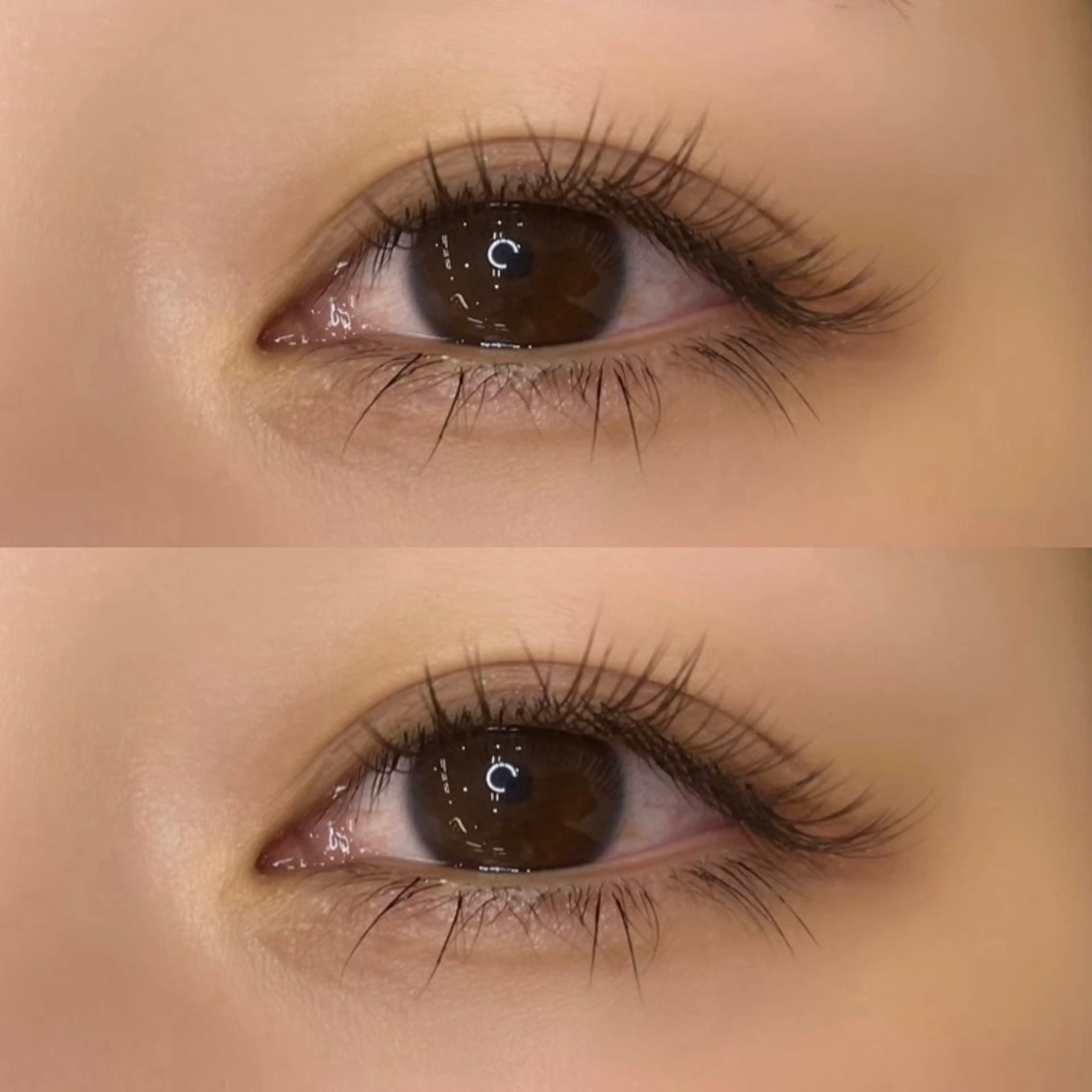 マツエク・マツパ フラットラッシュ Bambina Yuzukiのマツエク・マツパデザイン