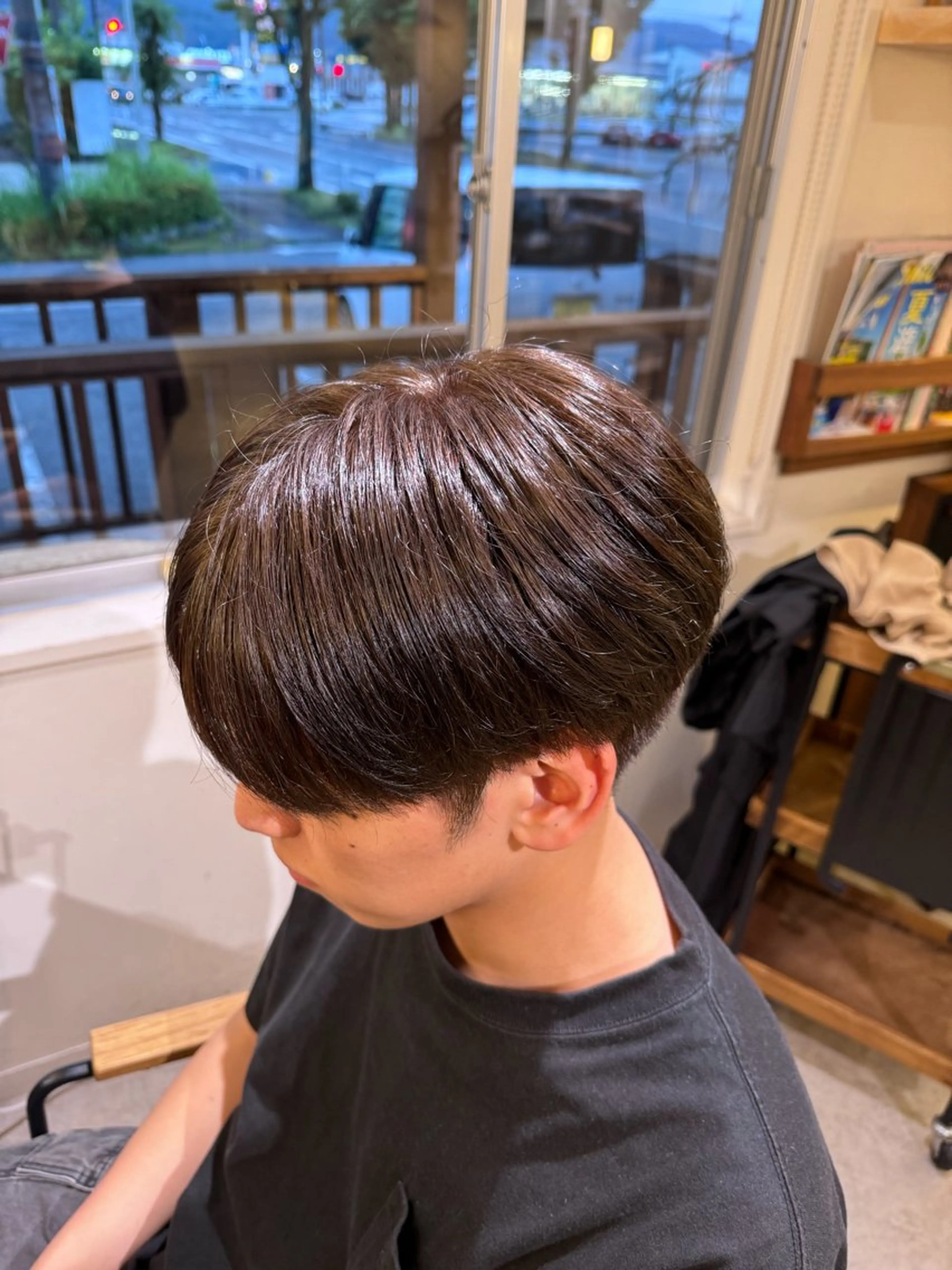 メンズカット＋カラー＋トリートメントの写真
