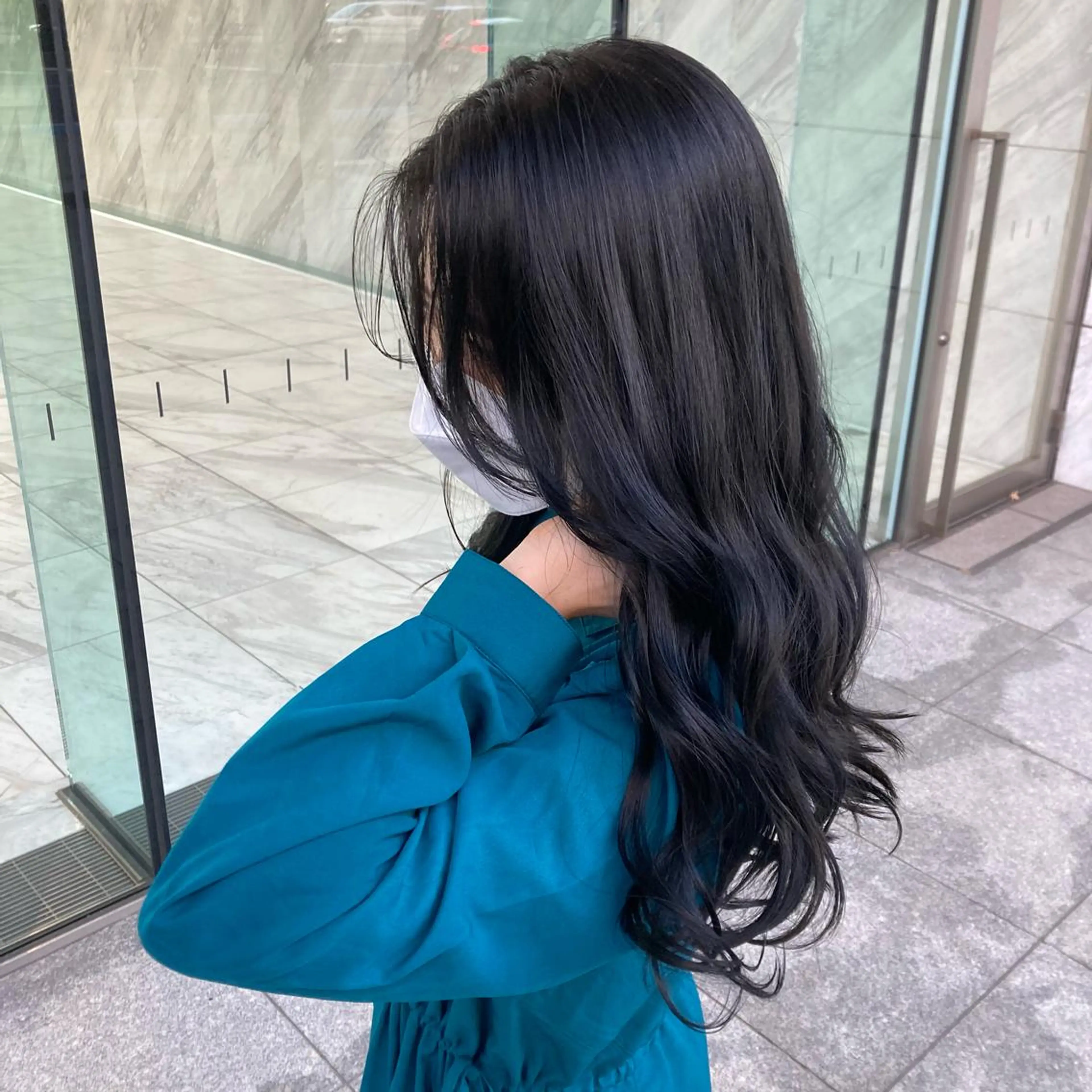 ロング カラー GO TODAY SHAIRE SALON原宿vita店舗所属・💖ブリーチなし透明 感💖ASAHIのヘアスタイル