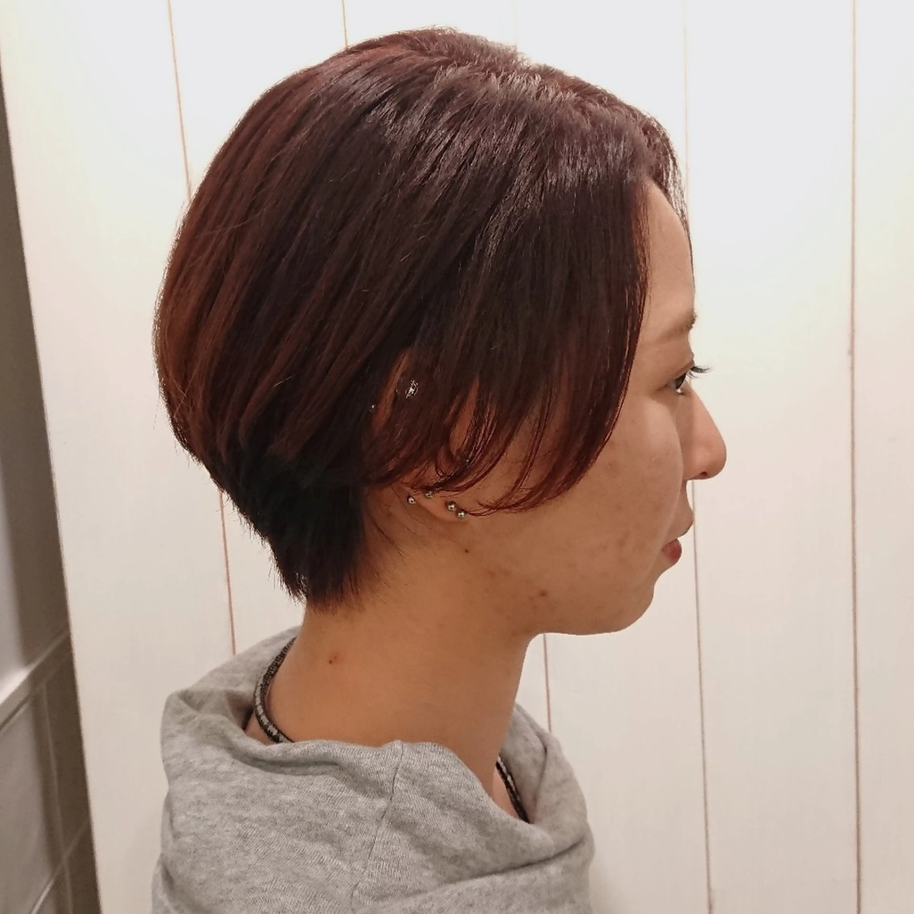 ショート カラー カット ヘアカラー toki所属・シオリ/toki ✂️ショート募集中のヘアスタイル