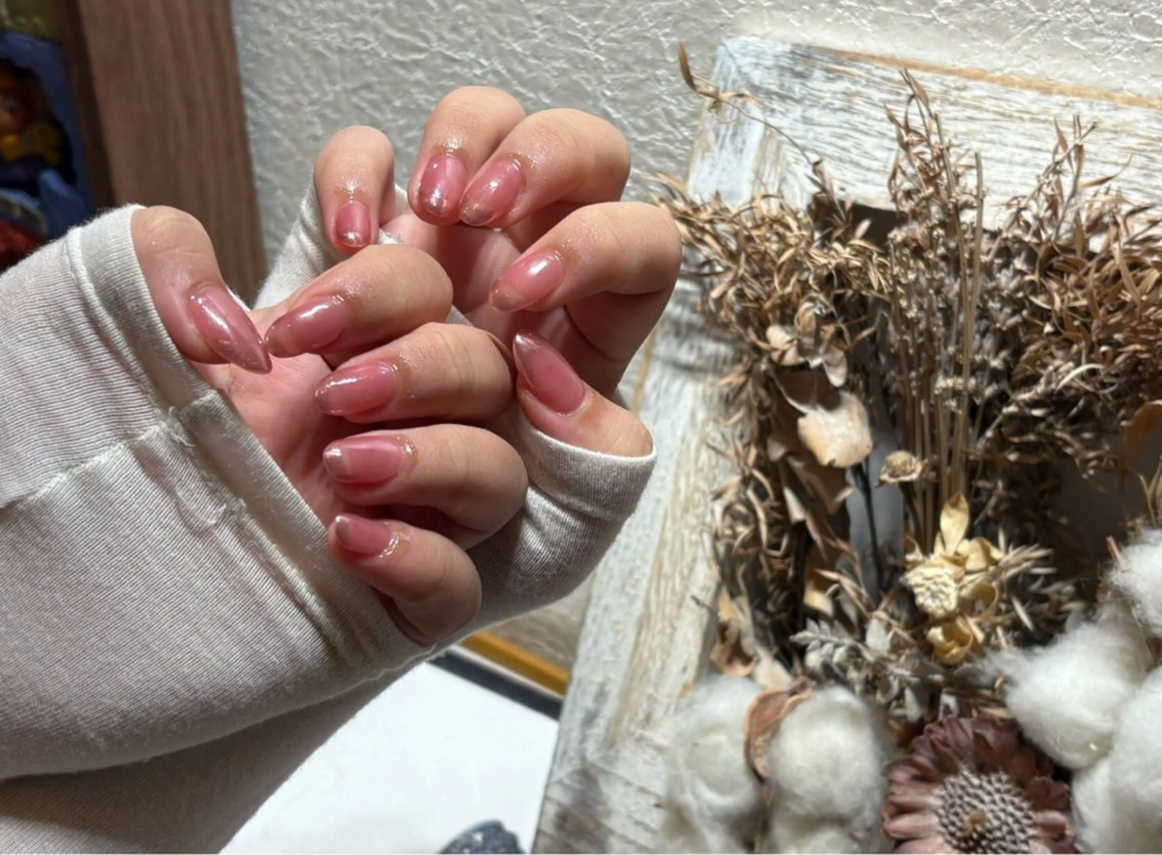 ネイル アートネイル フットネイル ジェルネイル ハート マグネットネイル babarla Nailのネイルデザイン