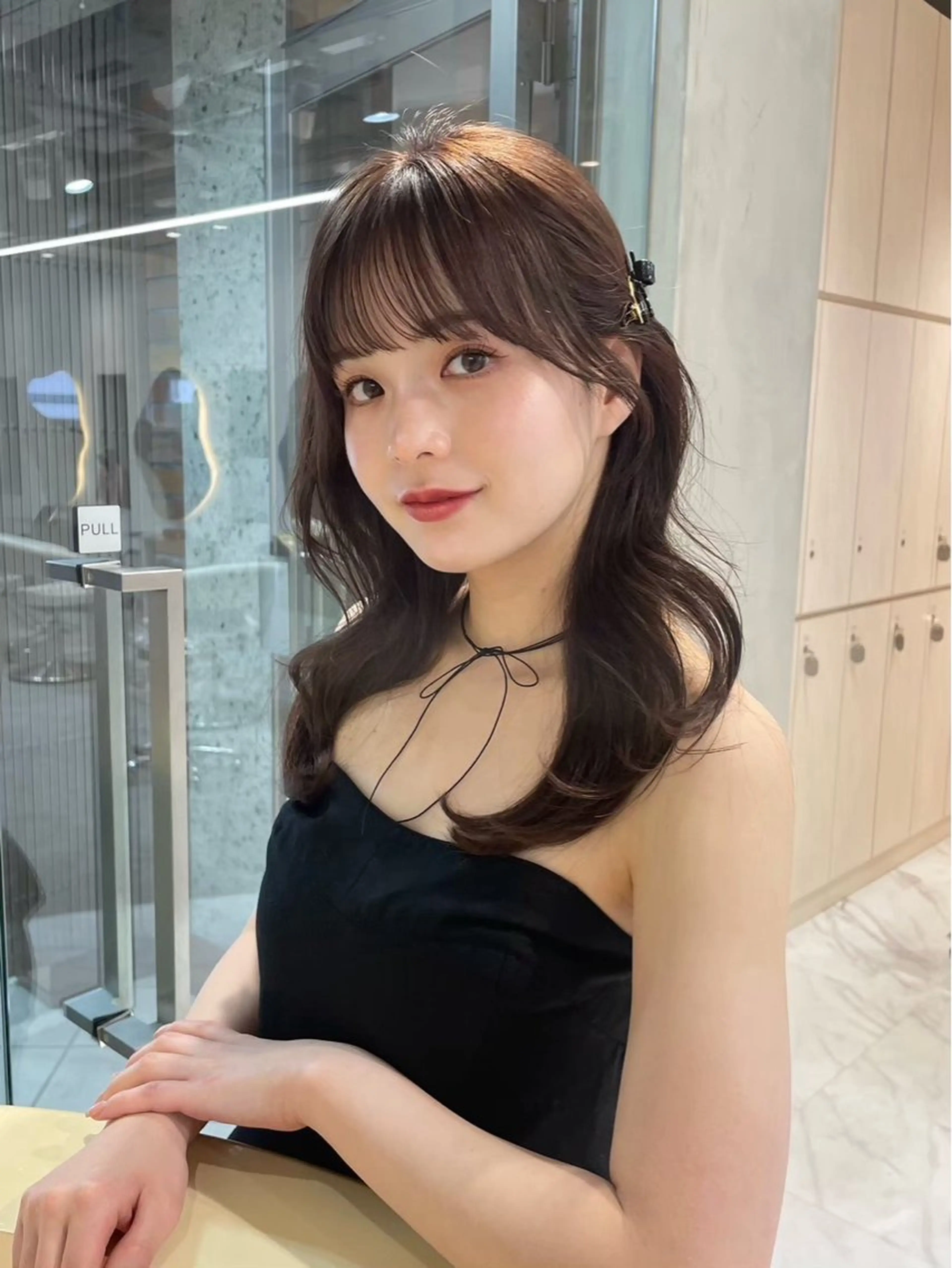 カラー ヘアアレンジ lond profil 浦和店所属・mina/浦和 ショート/韓国ヘアのヘアスタイル