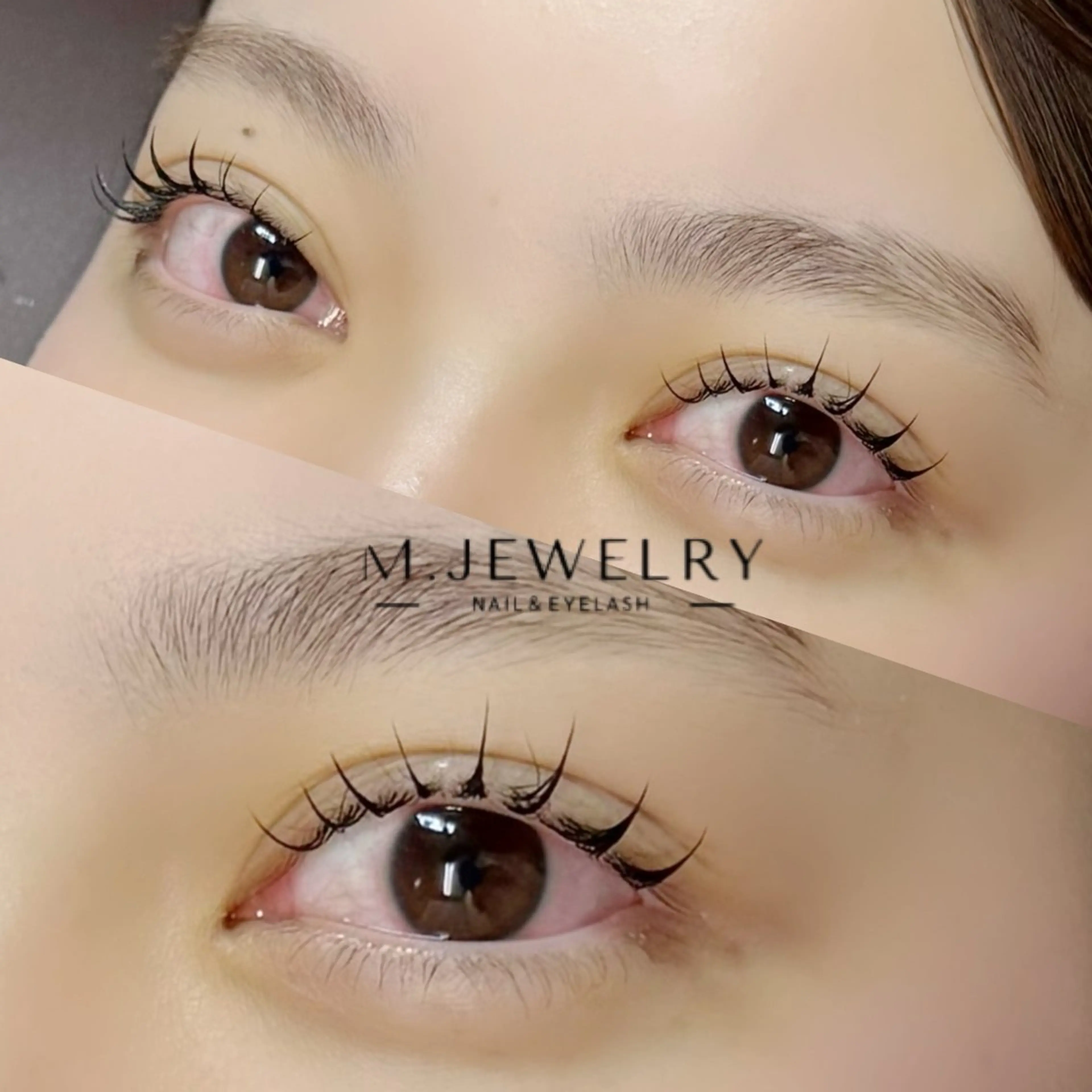 マツエク・マツパ マツエク M.jewery Aoiのマツエク・マツパデザイン