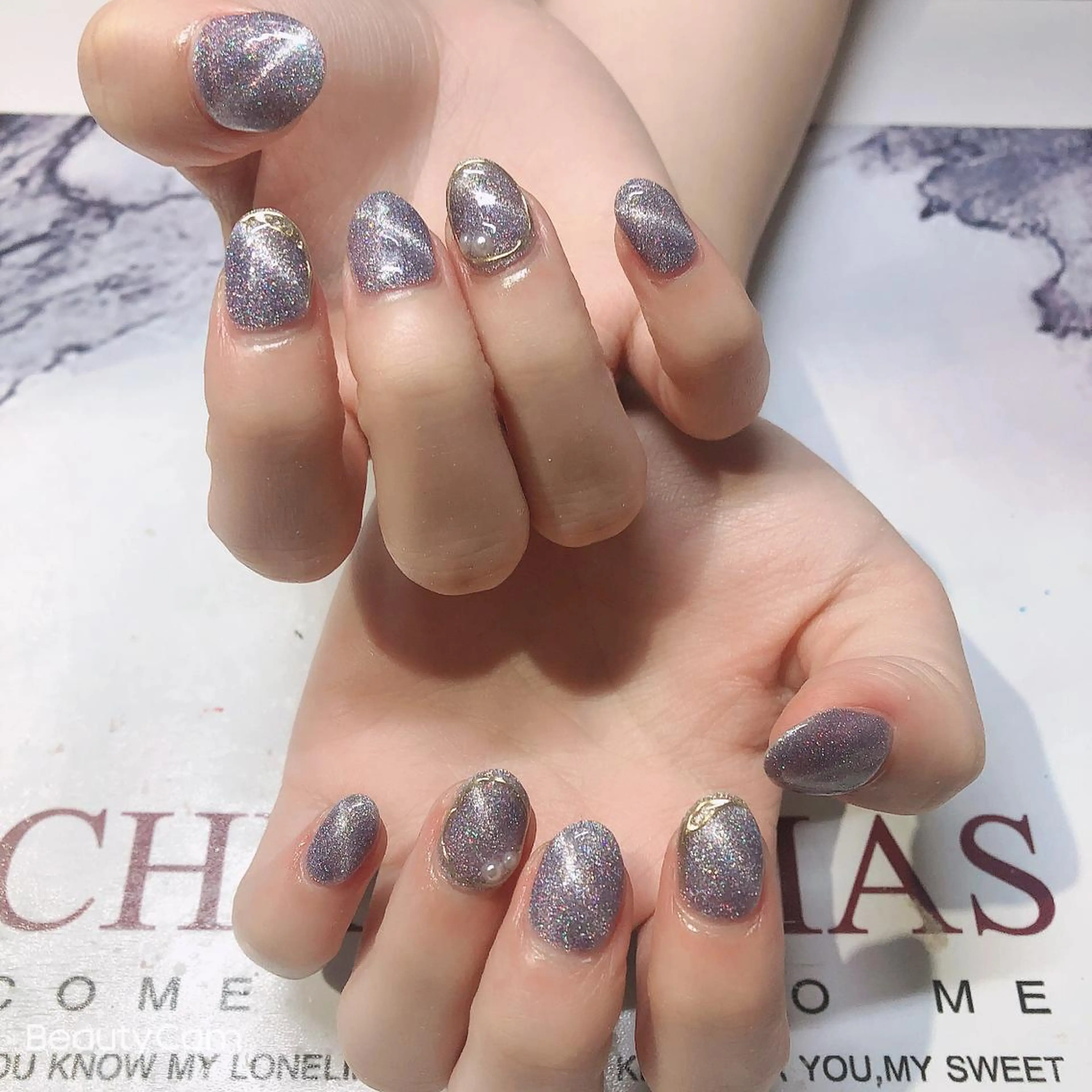 ネイル ハンドネイル ガレンドウ 白澤 愛子のネイルデザイン