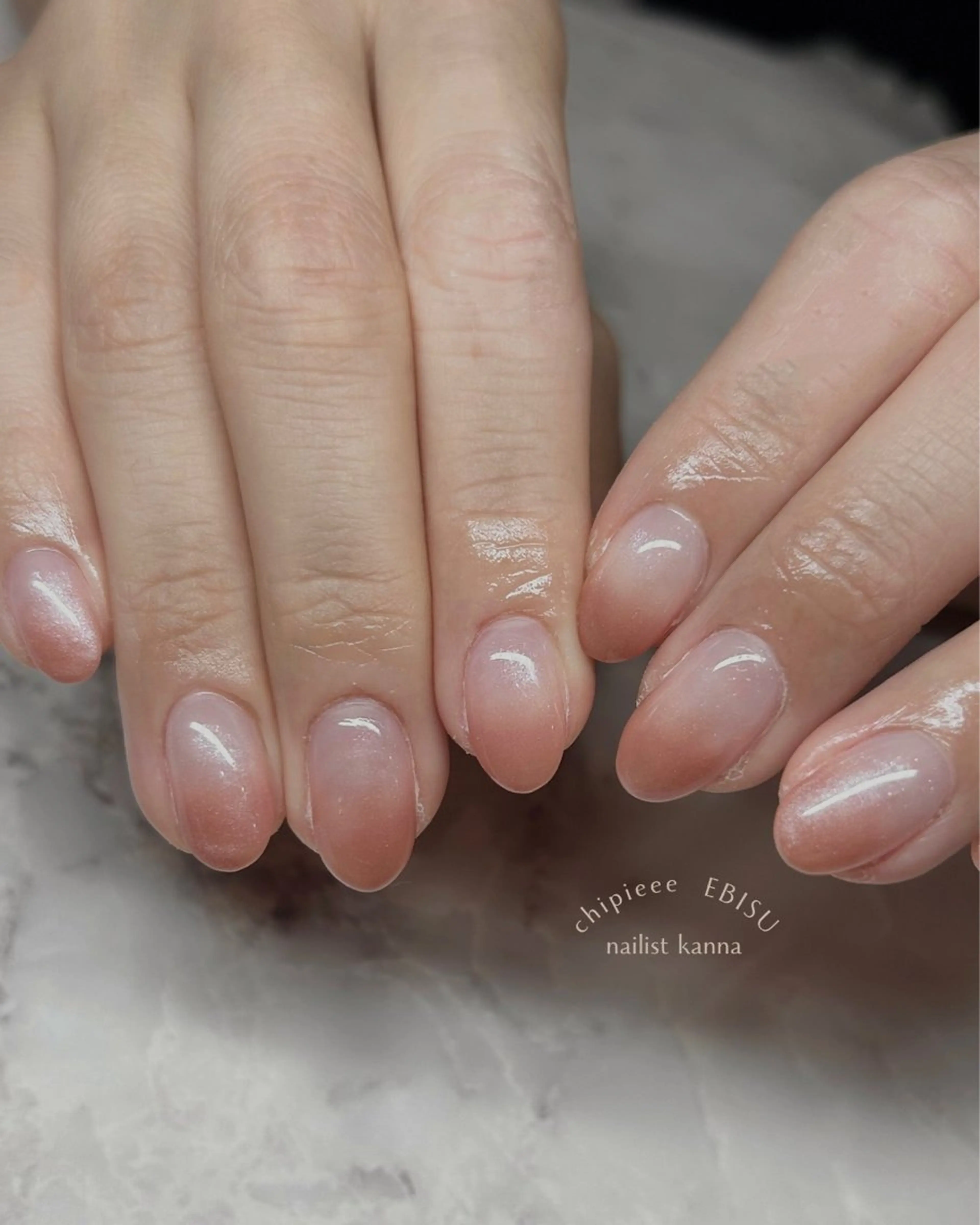 ネイル ハンドネイル フットネイル chipieee EBISUkannaのネイルデザイン