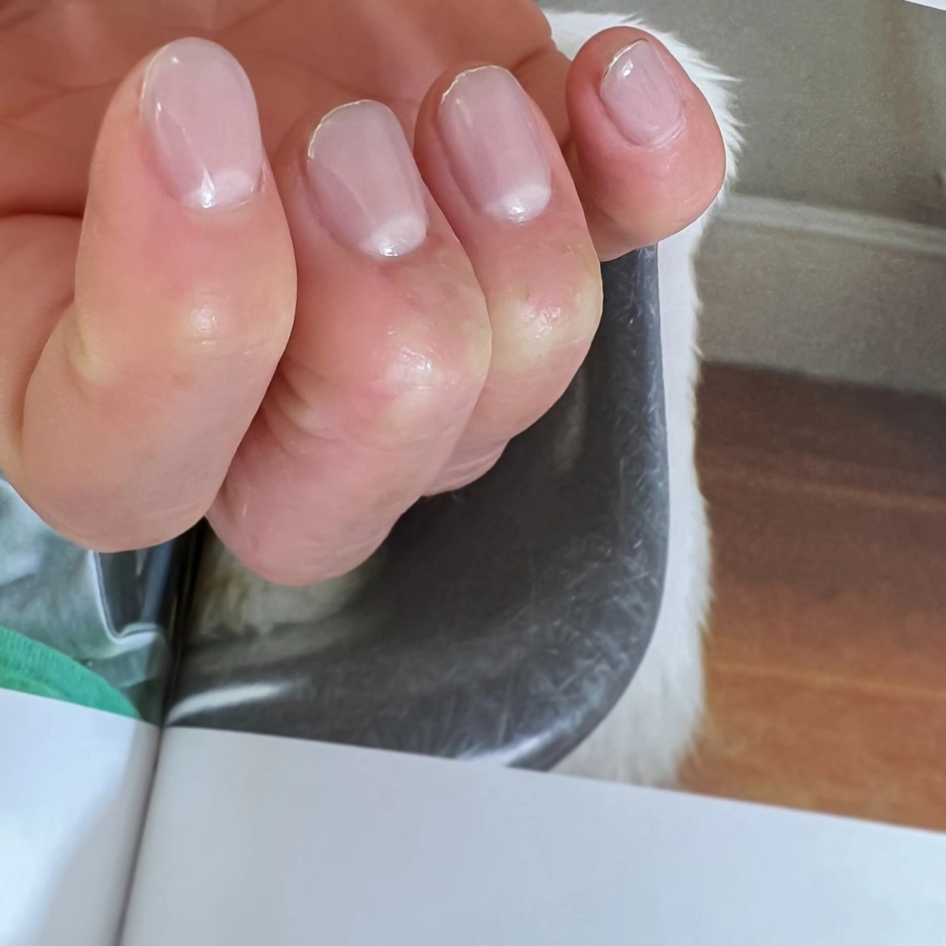 ネイル フレンチネイル ゴールド グラデーション ミラーネイル シンプルネイル pointillé .ayaのネイルデザイン