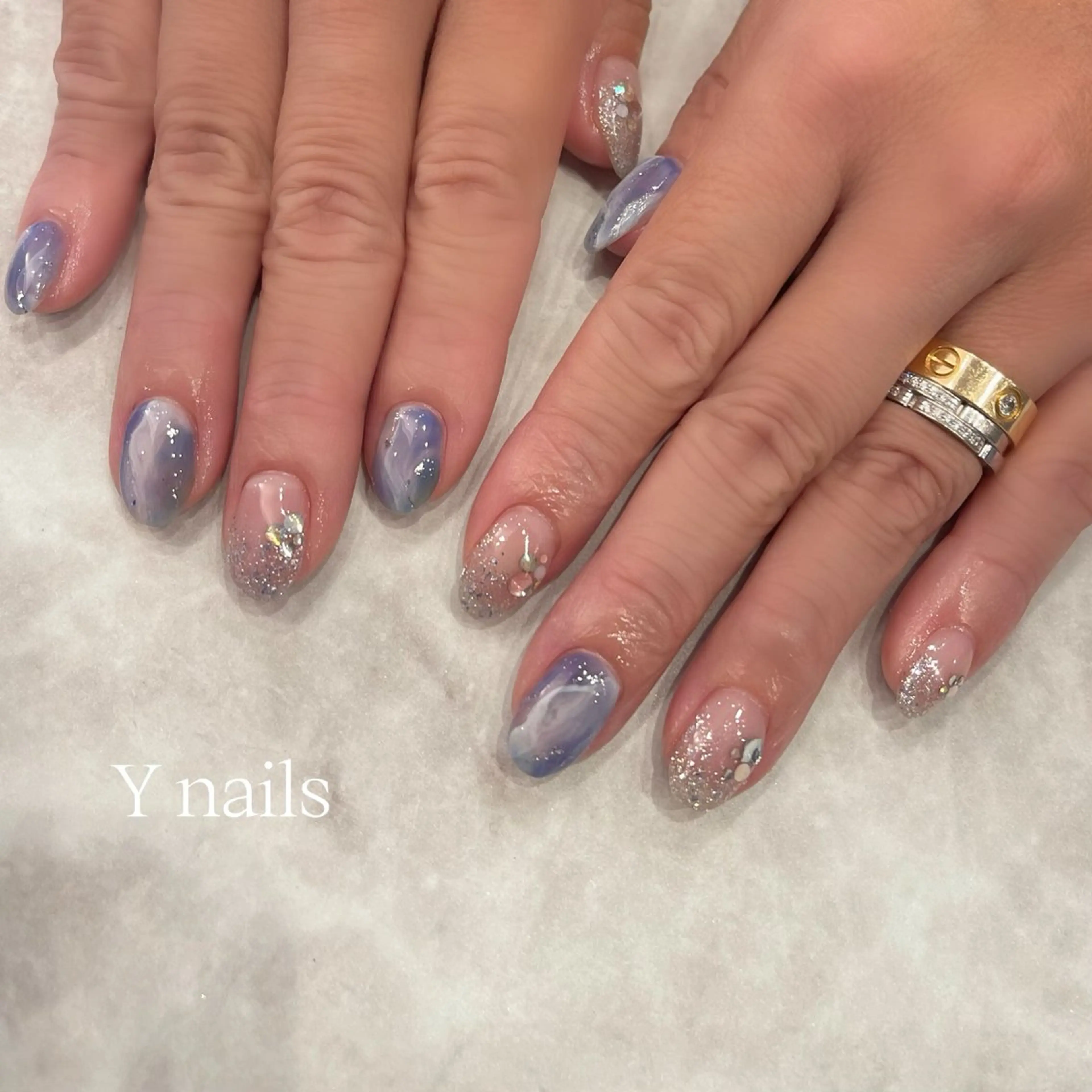 ネイル ニュアンスネイル ハンドネイル 沖縄 Y nailsのネイルデザイン