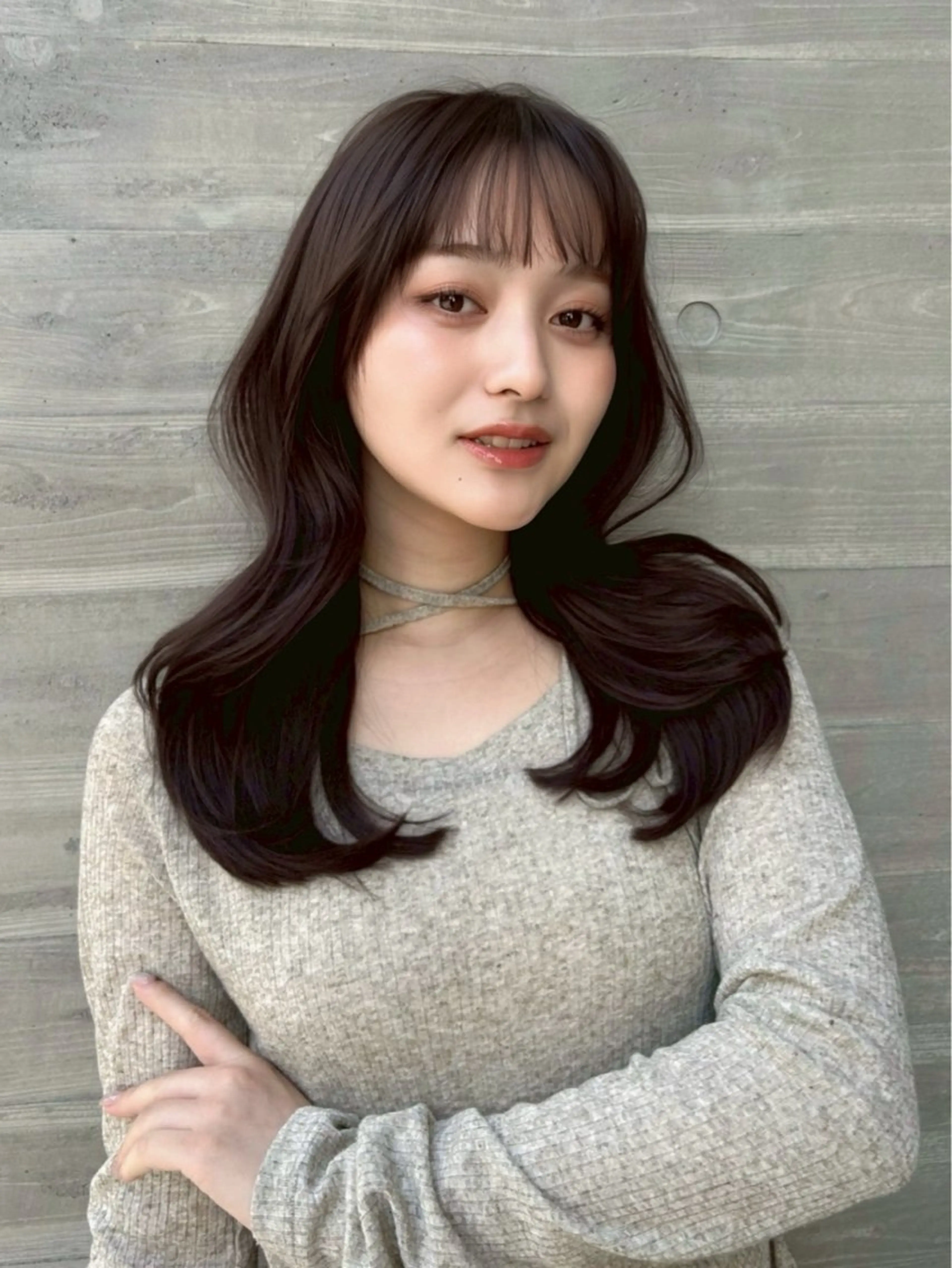 ロング カラー きむらさくら/透明感 /レイヤーカットのヘアスタイル