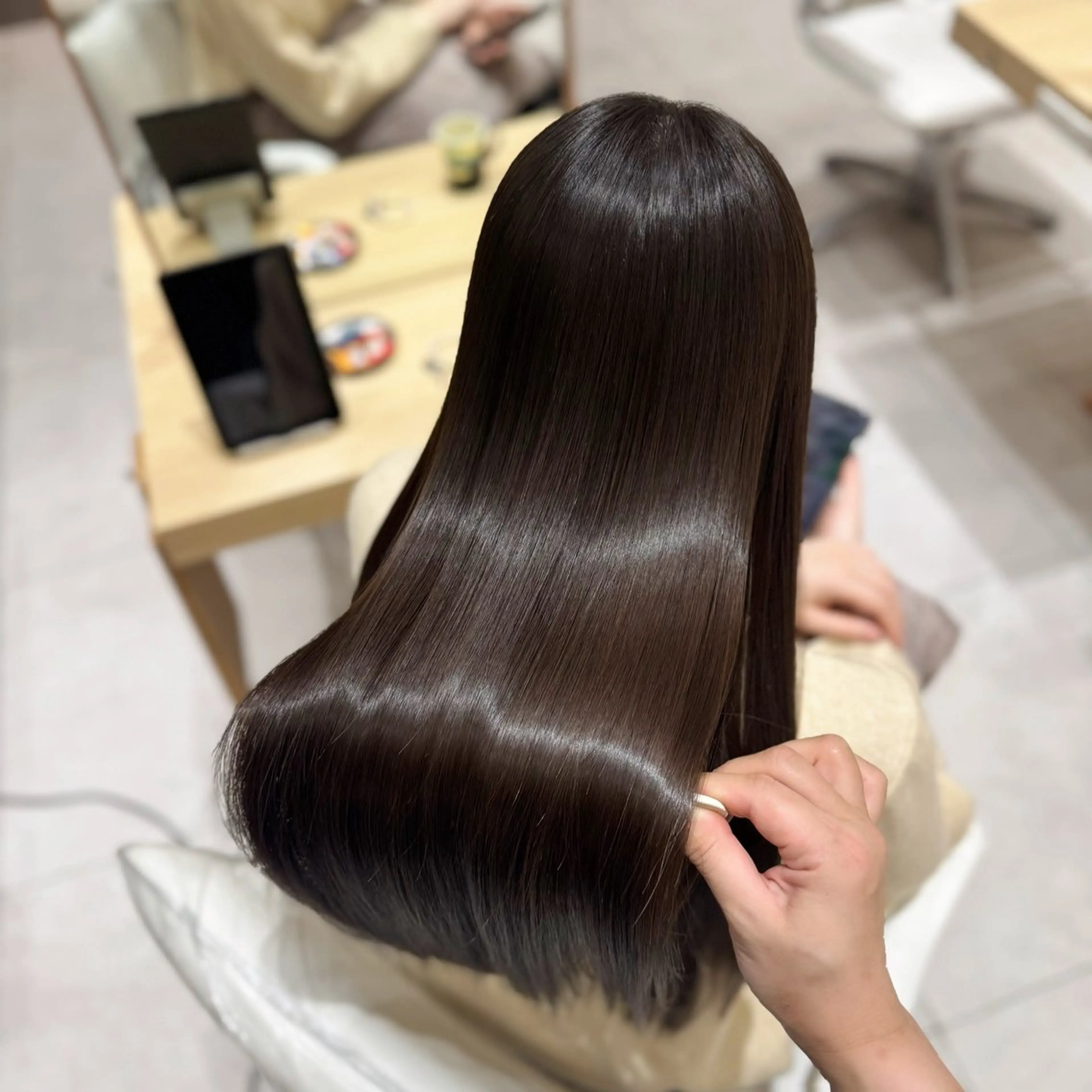 ロング 京都河原町 髪質改善🌛‧˚花綸のヘアスタイル