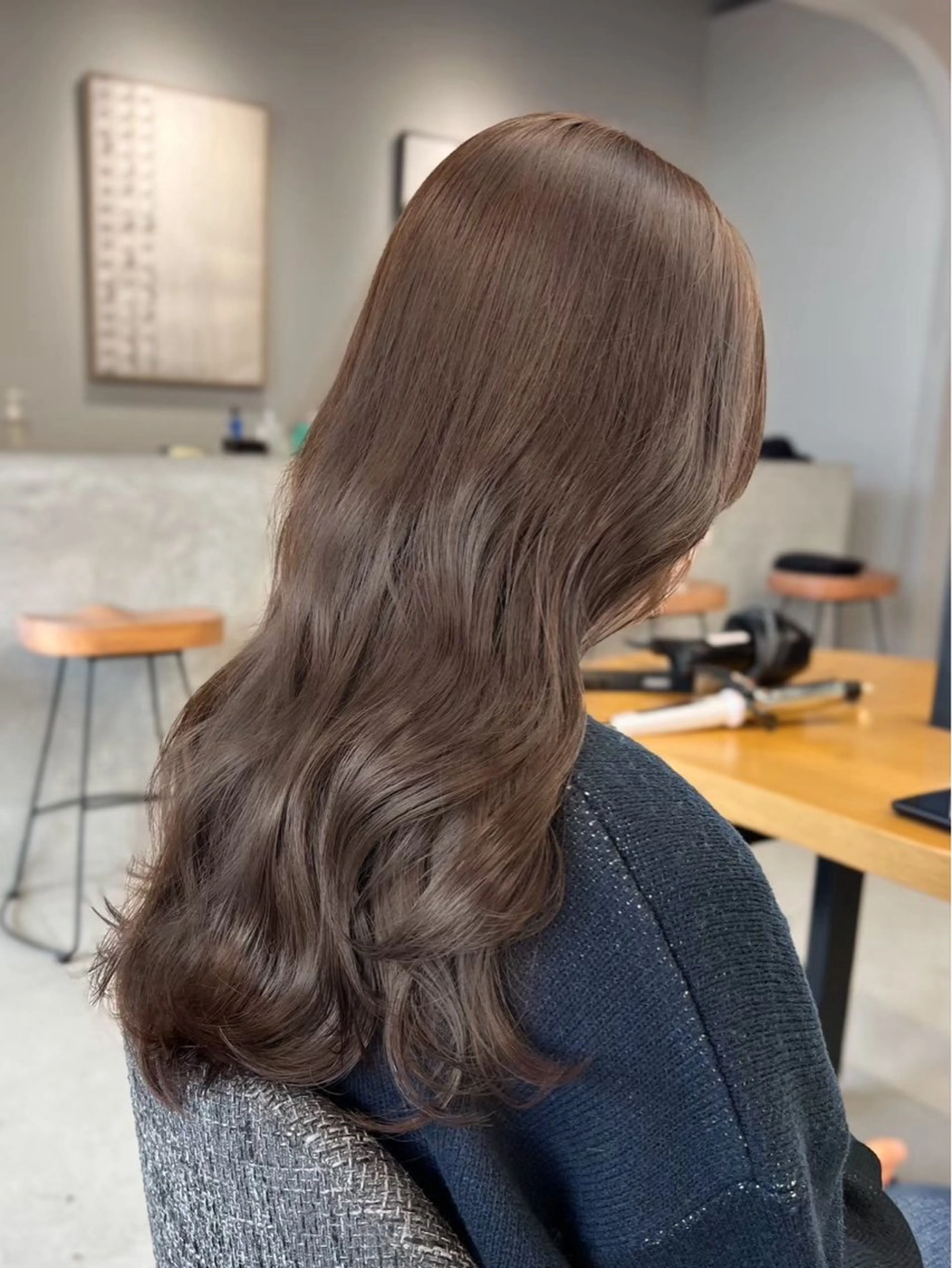 ミディアム カラー ヘアカラー 渋谷/韓国レイヤー 艶カラー特化マサキのヘアスタイル