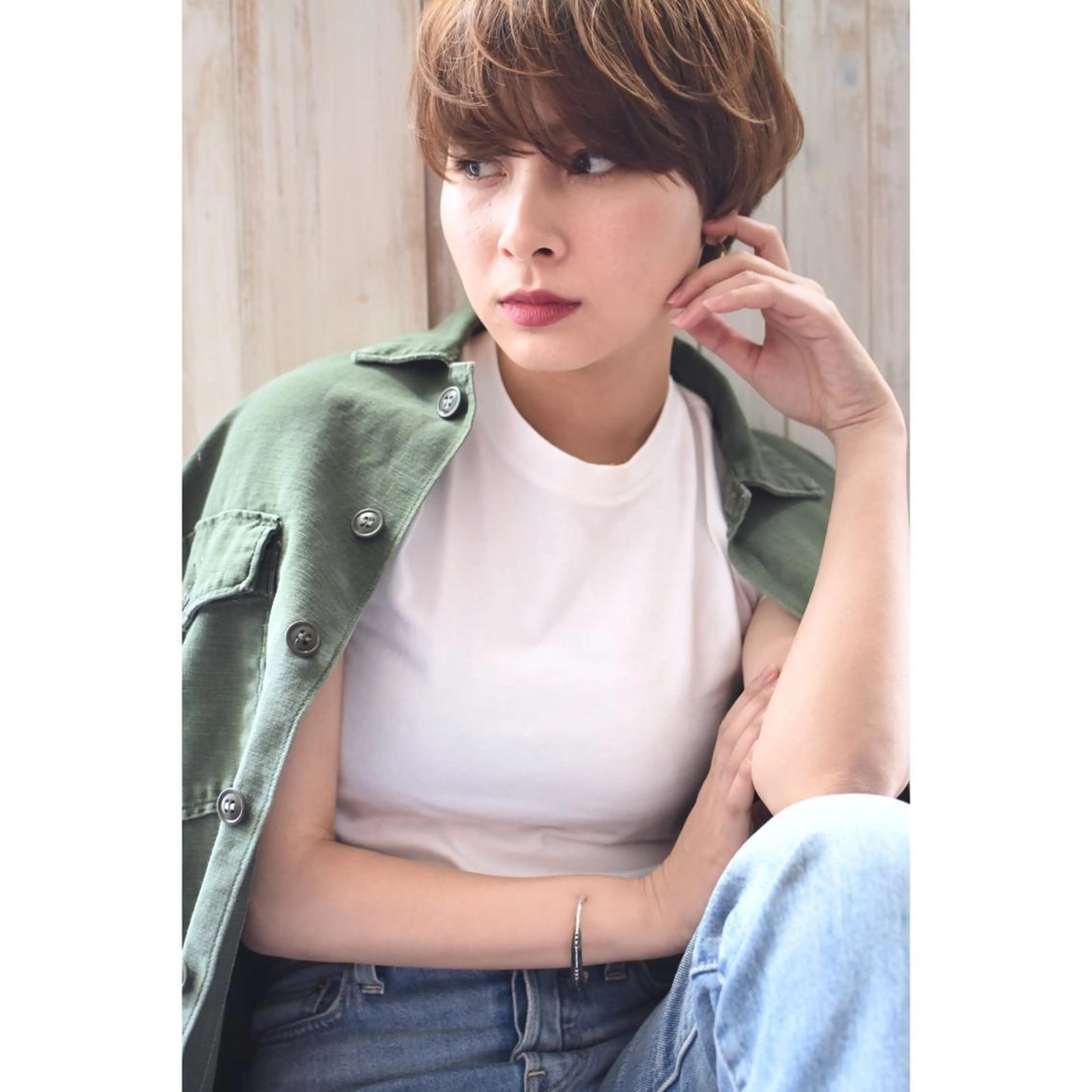 🌿カット＋カラー+Quickトリートメント¥13000→¥5500🌿の写真