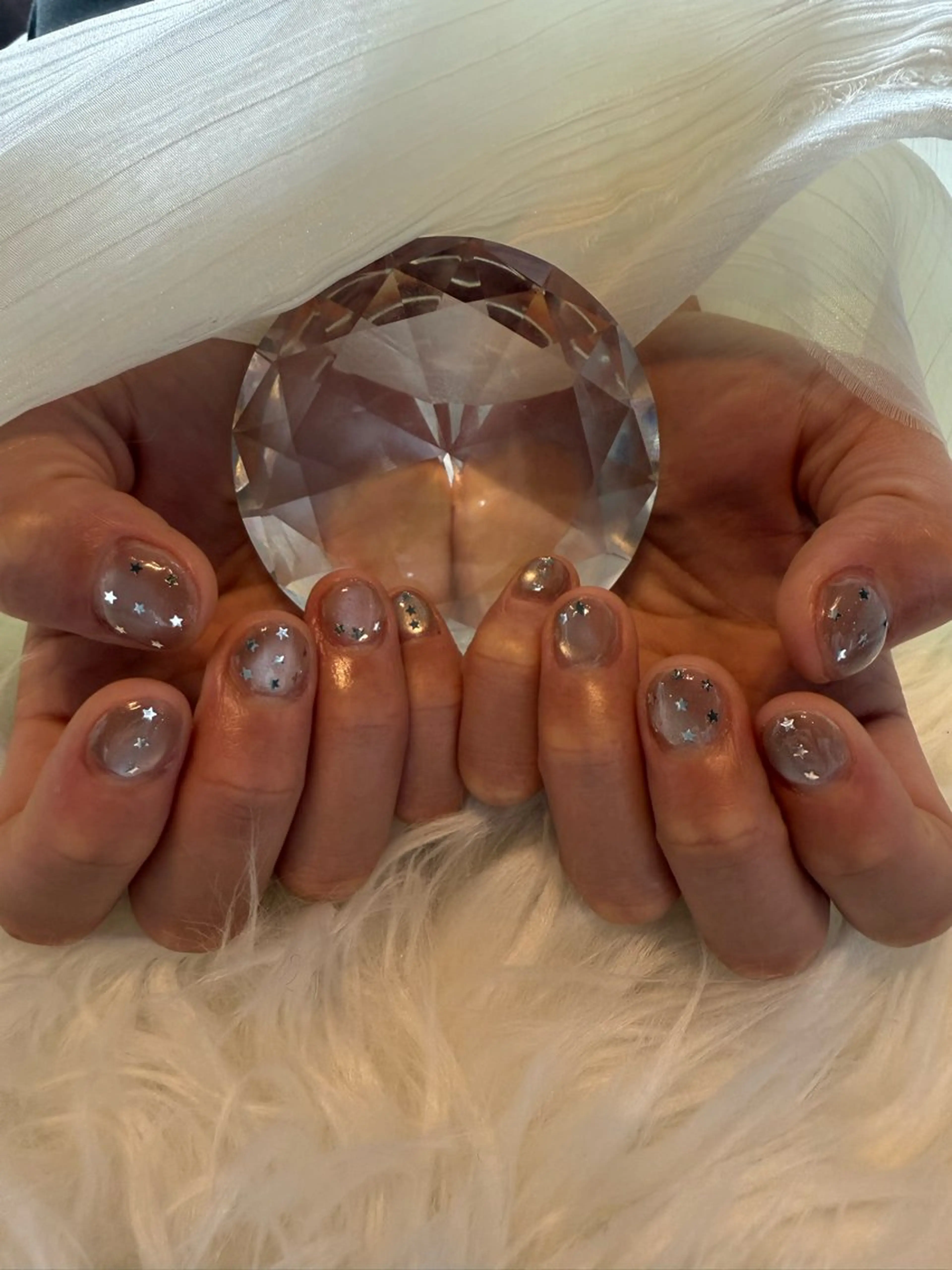 ネイル ホログラムネイル マグネットネイル nail Haruのネイルデザイン