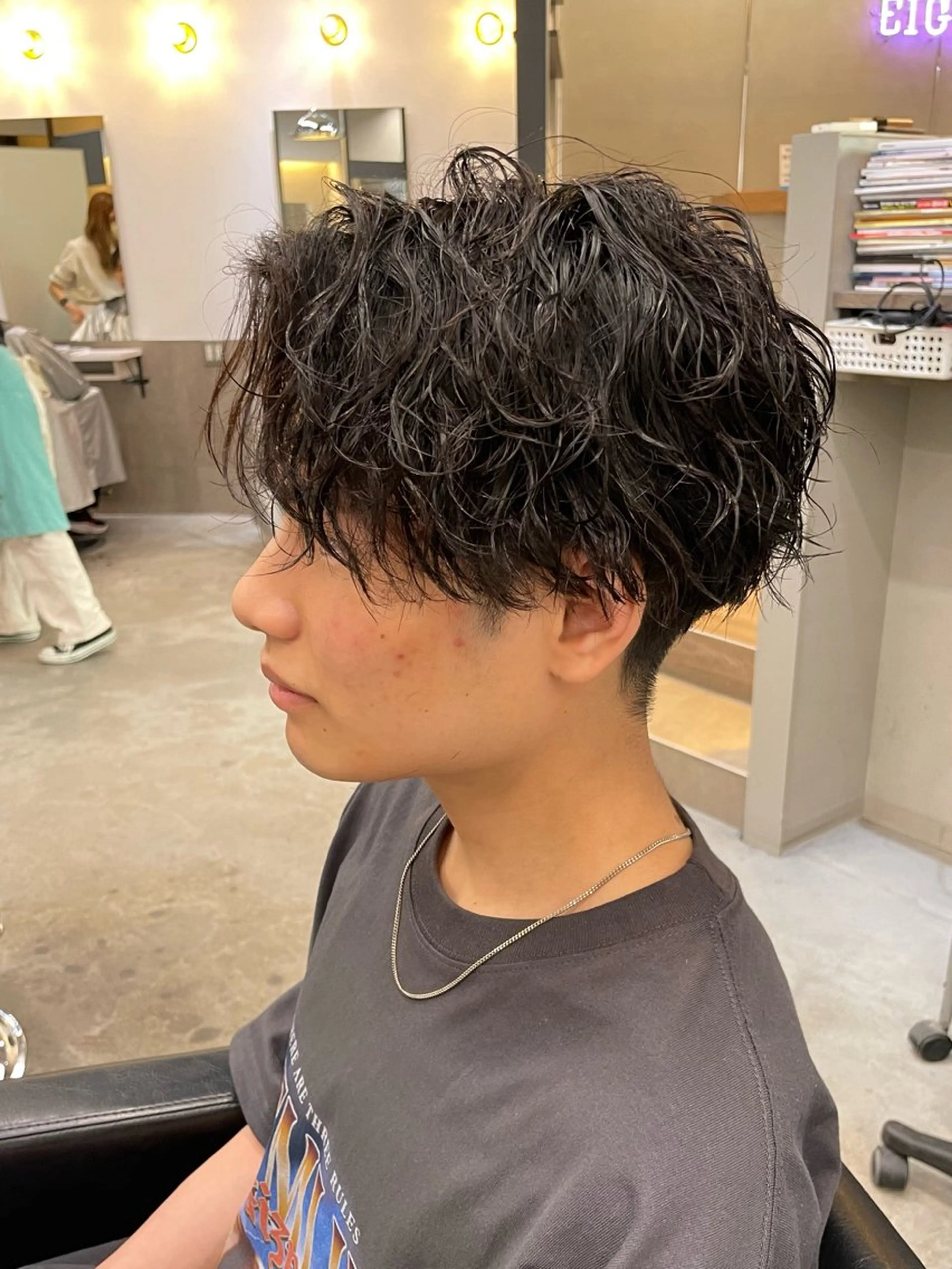 パーマ メンズ カット パーマ 福永速人 /メンズパーマのヘアスタイル