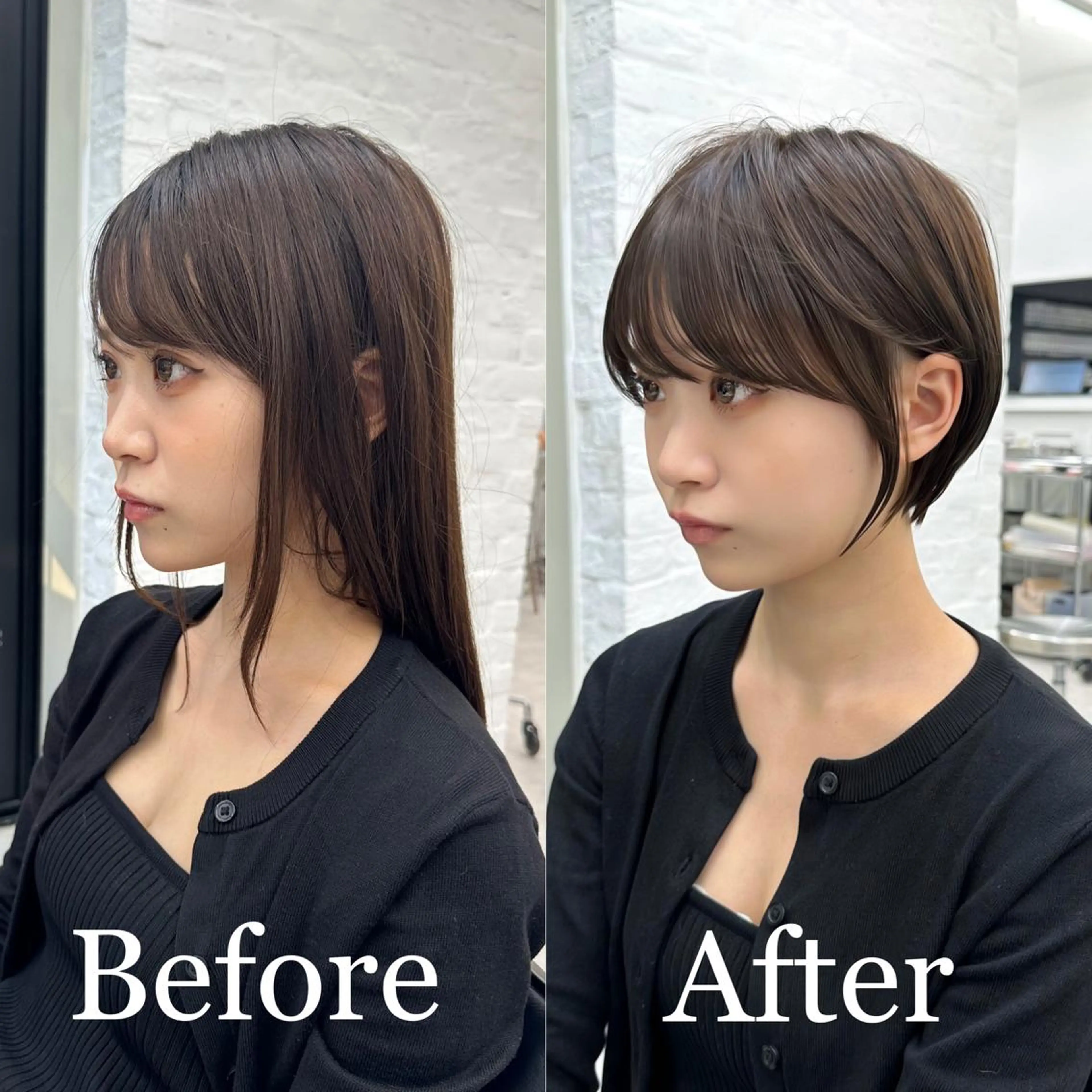 ショート カット ヘアカラー トリートメント ショートヘア くすみカラー、大場猛のヘアスタイル