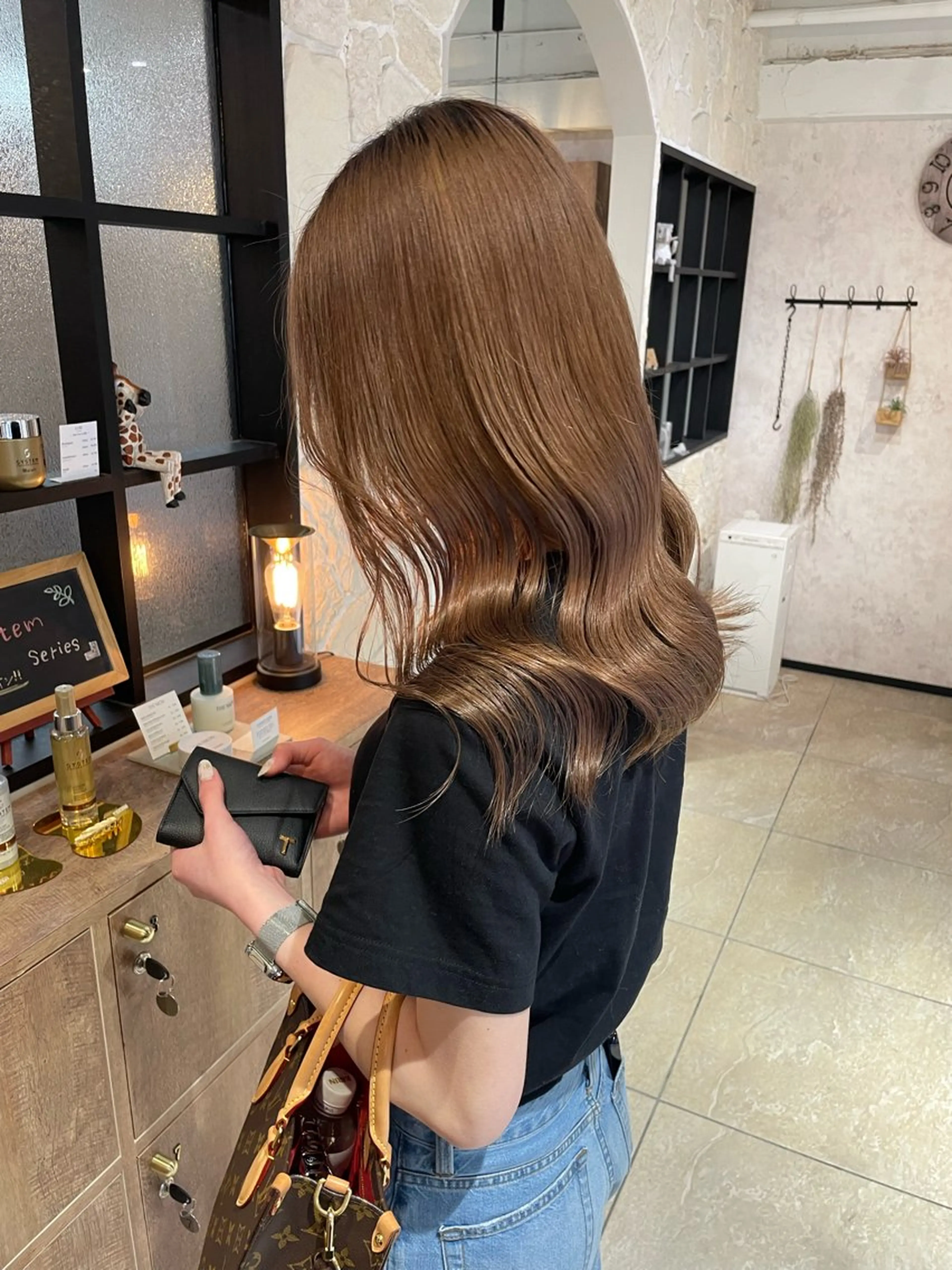 ミディアム カラー 髪質改善カラー🫧 横浜/liberteのヘアスタイル