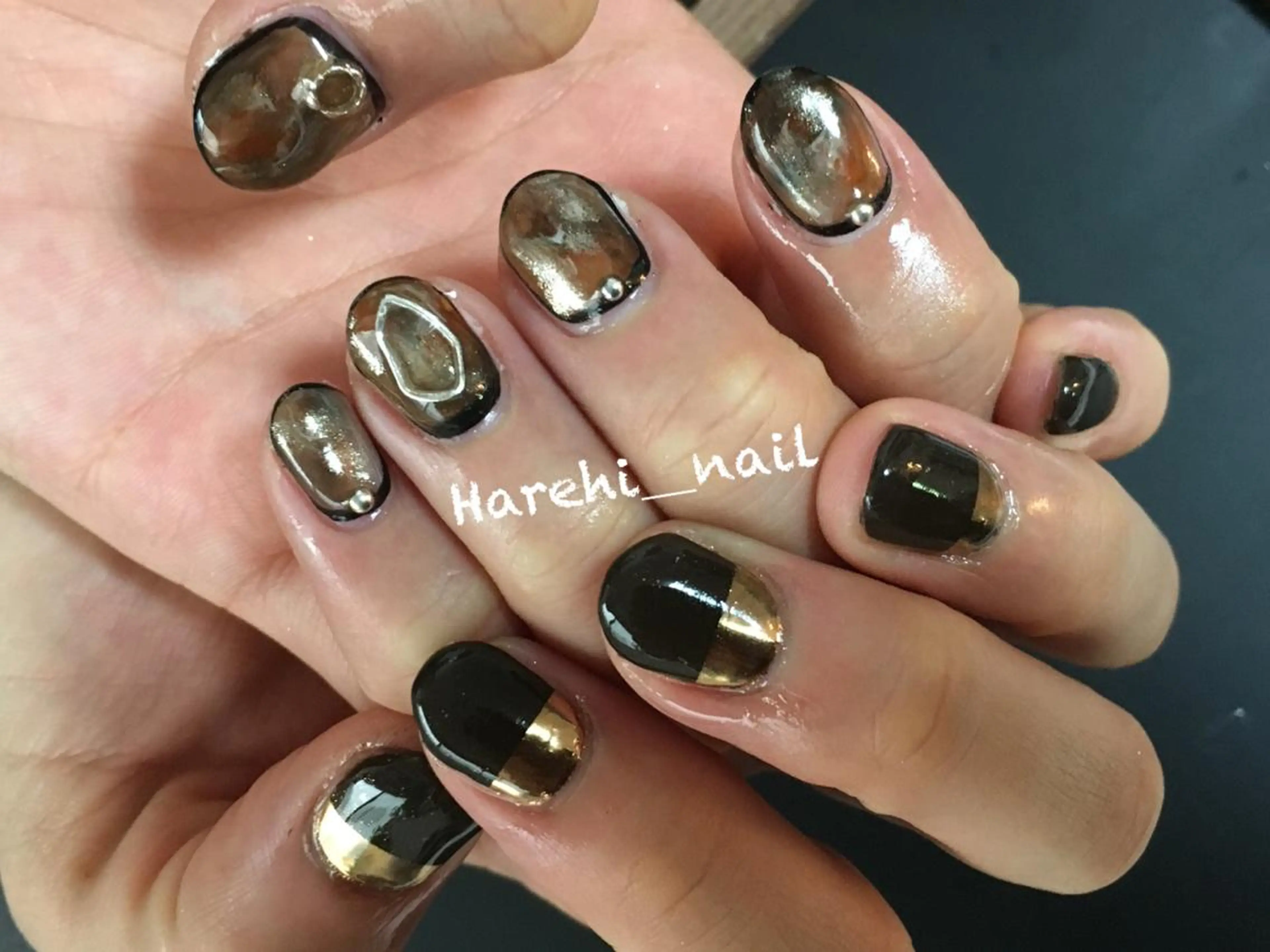 ネイル ハンドネイル Harehi_ nailのネイルデザイン
