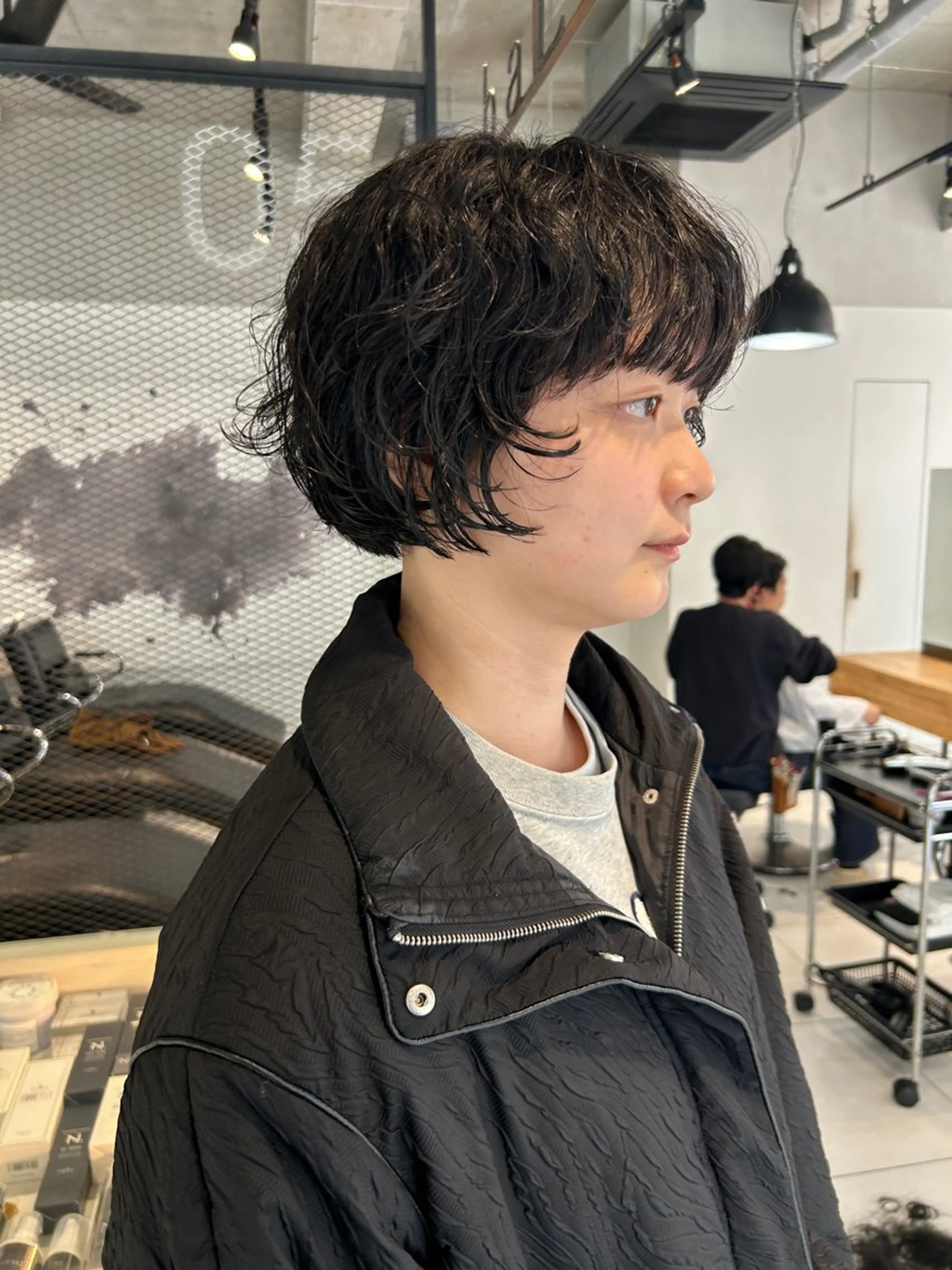 ショート パーマ ショートボブ ボブ ショートヘア baLon.fem/ 澤田 奈々子のヘアスタイル