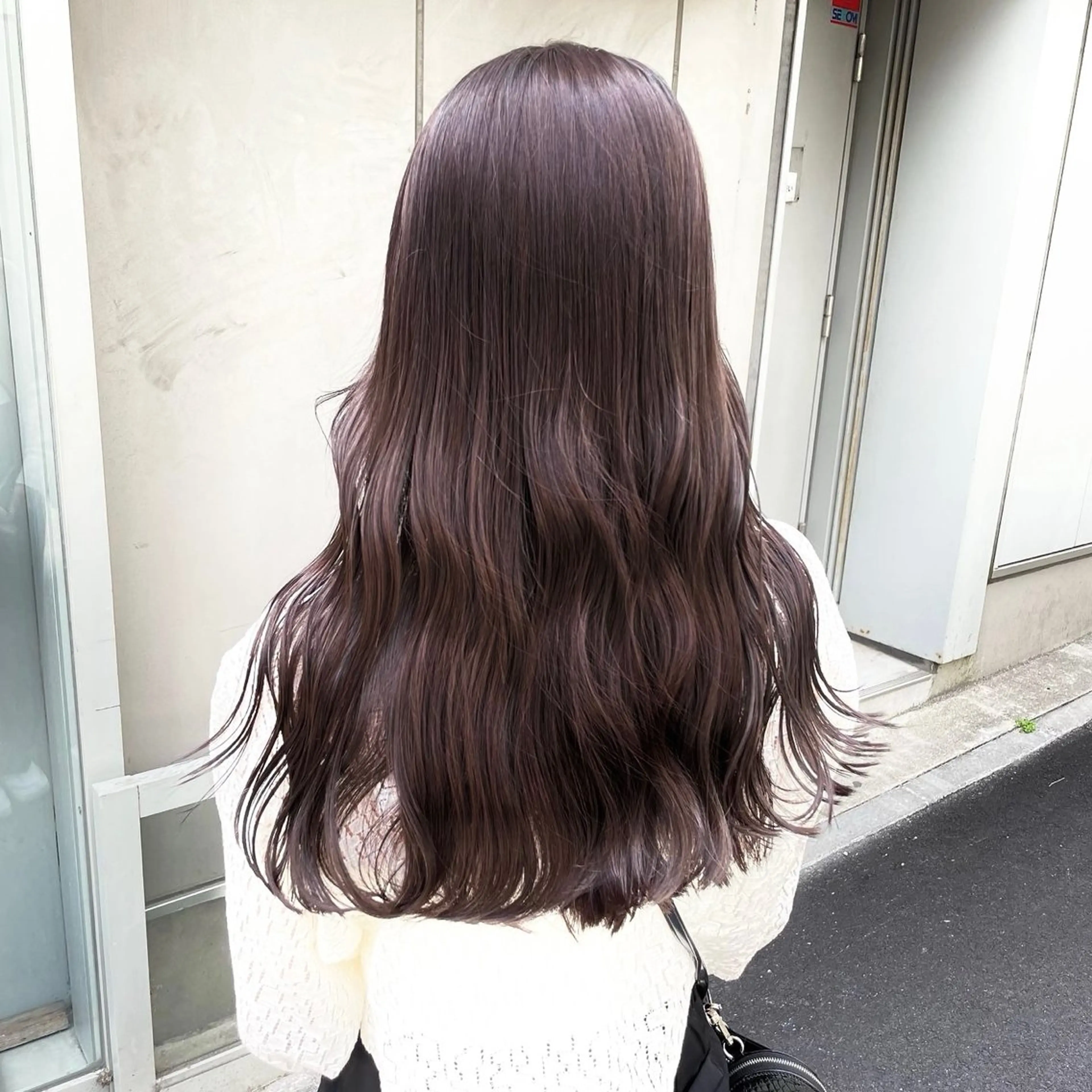 ロング カラー メンズ 透明感カラー ダブルカラー ヘアカラー honoka💄💋 ワンカラー/髪質改善のヘアスタイル