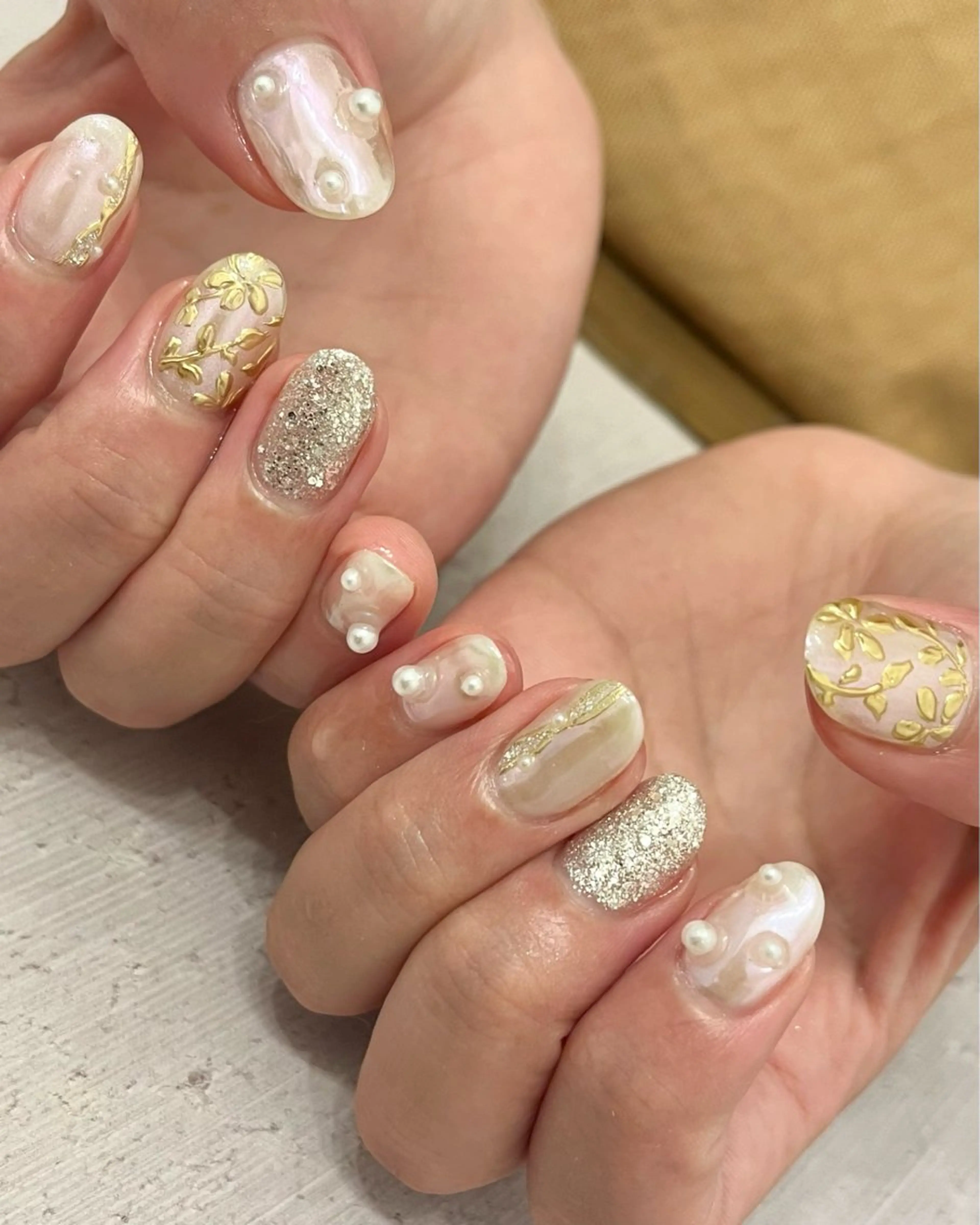 ネイル komorebi. 小峯 真実のネイルデザイン