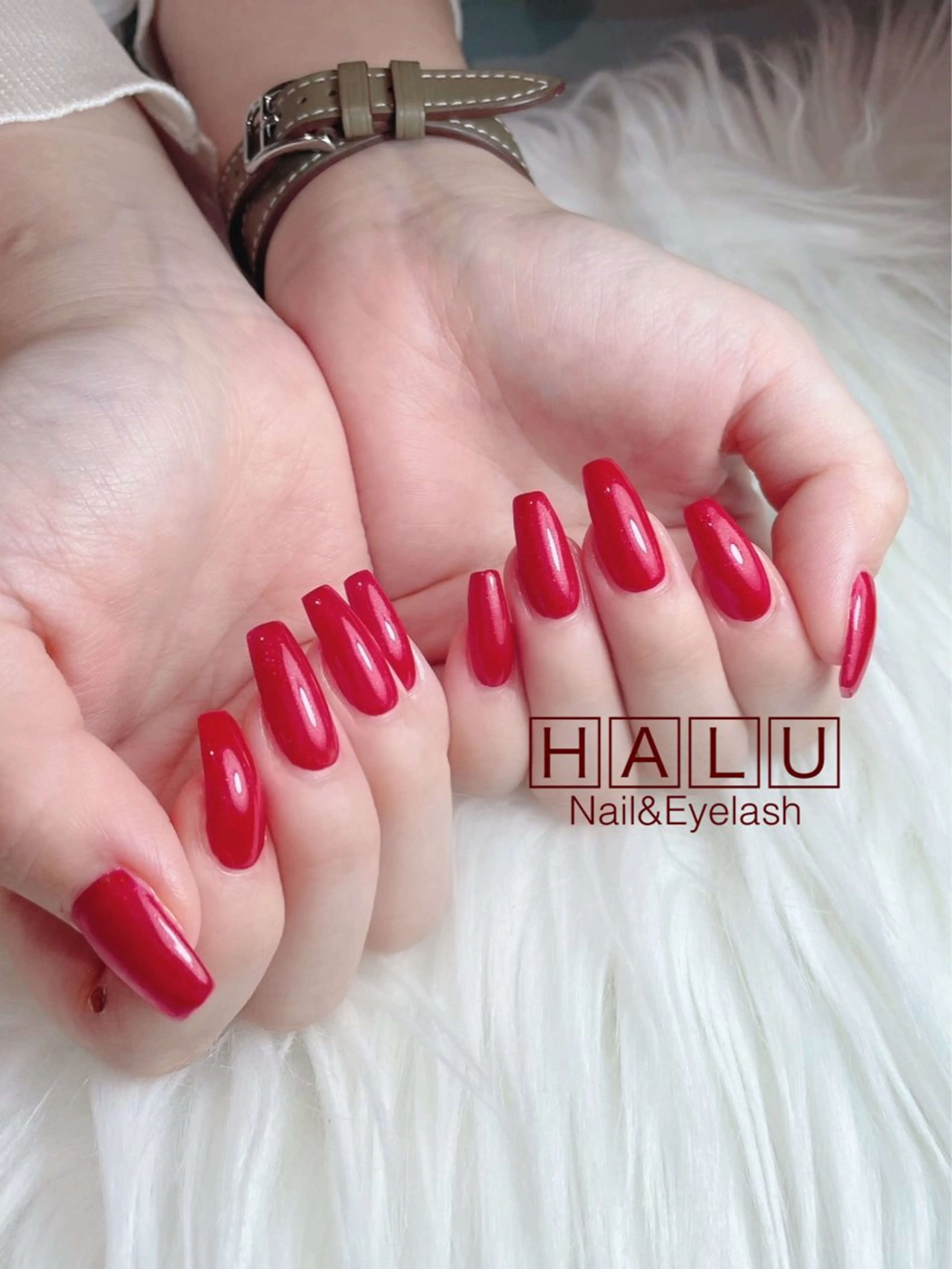 ネイル ワンカラーネイル HALU ハルのネイルデザイン