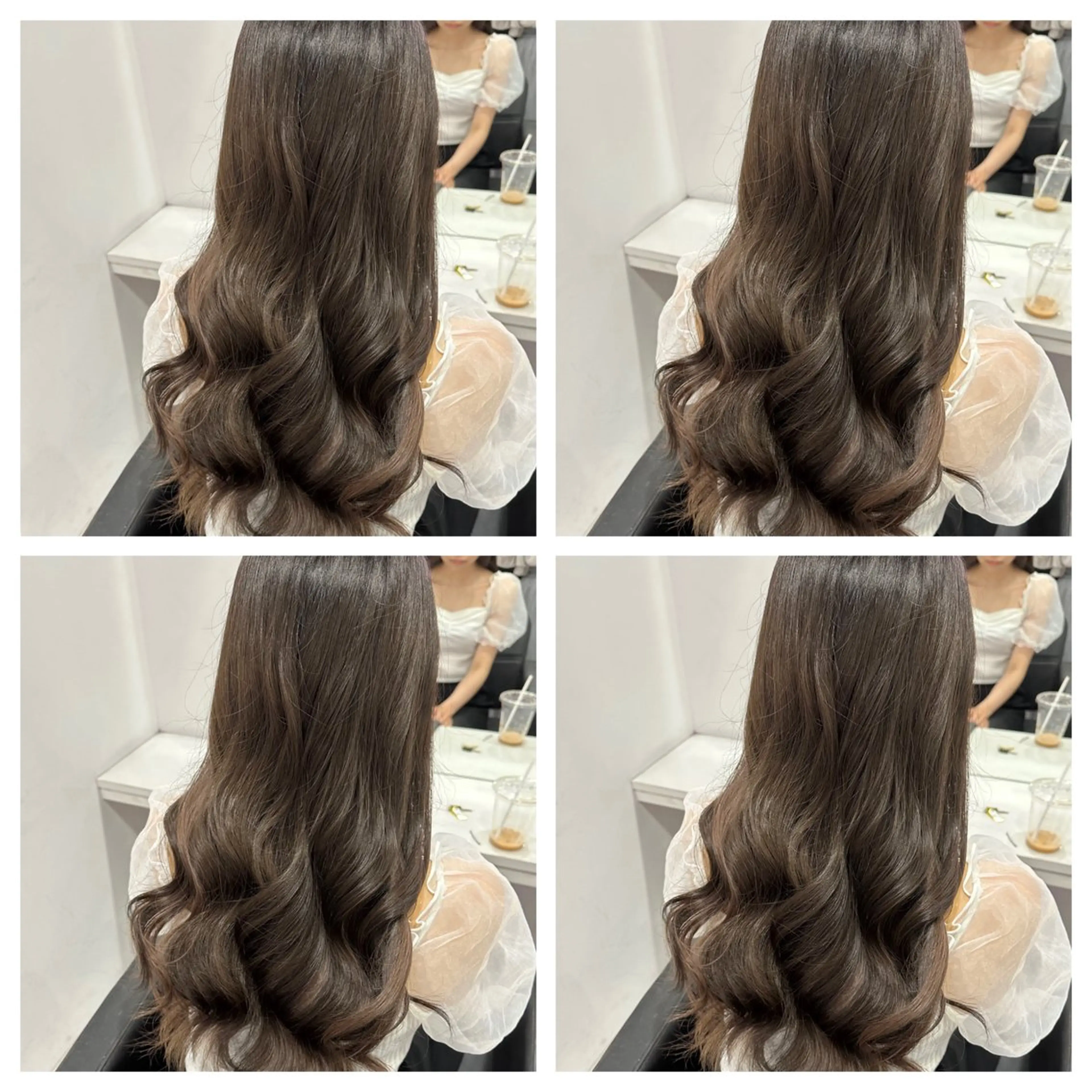 セミロング カラー ヘアアレンジ 🎀推し活ヘアー🎀 Yuuna🐰💖のヘアスタイル