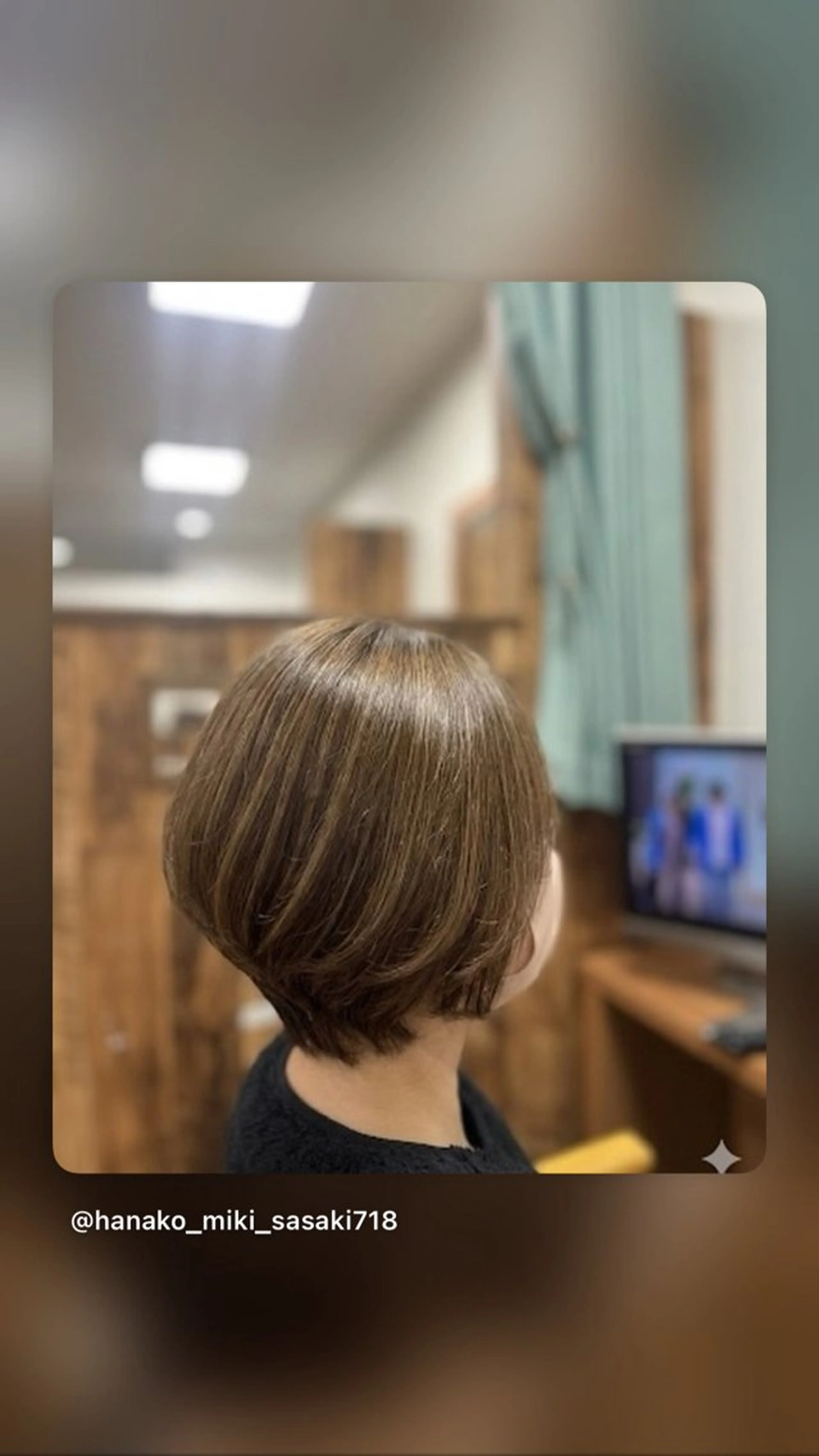 ショート カラー 佐々木 美希のヘアスタイル