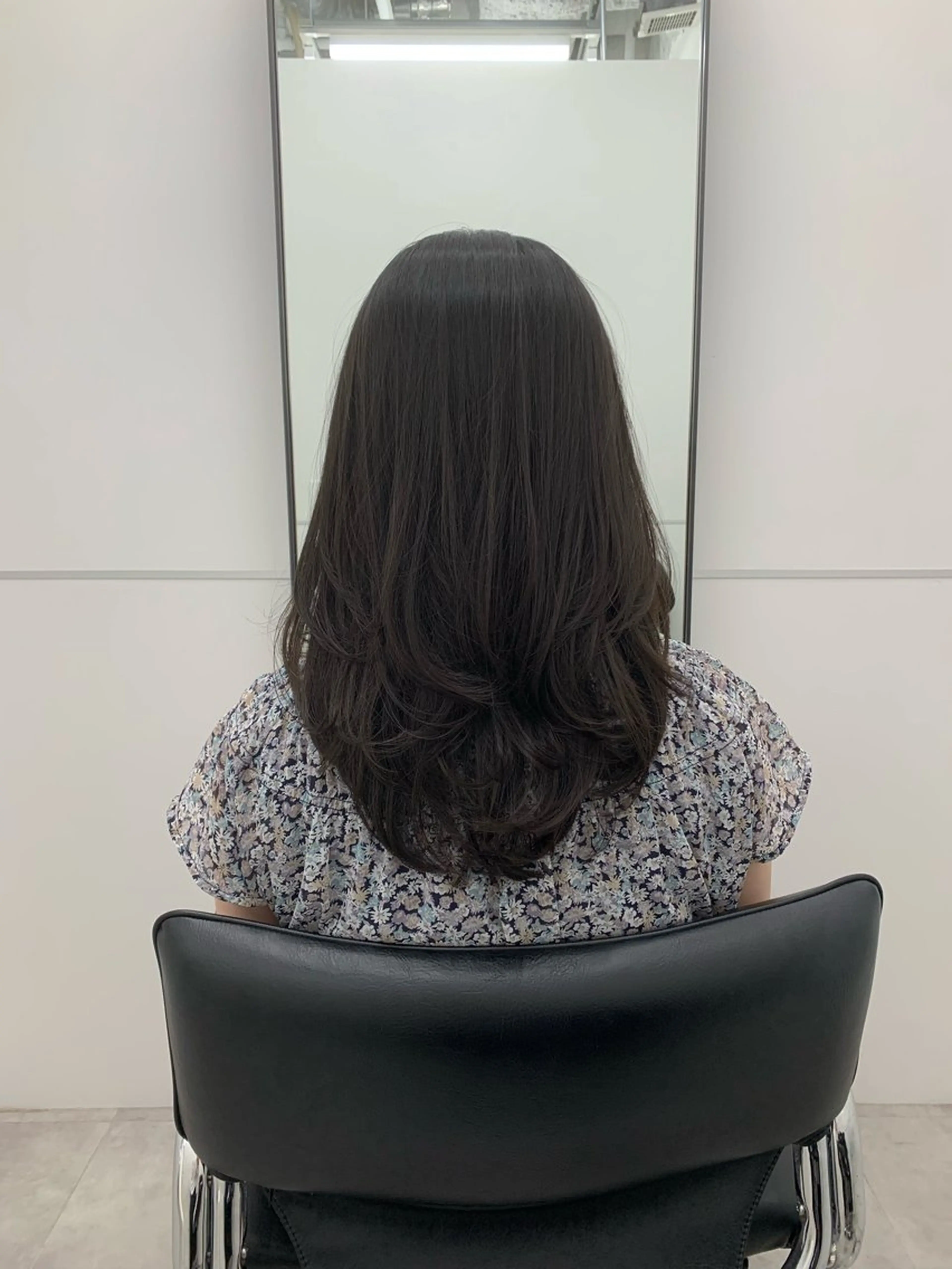 ミディアム ミディアムレイヤー レイヤーカット カット トリートメント 本格ヘッドスパ🌿 ×ヘア　佐藤のヘアスタイル