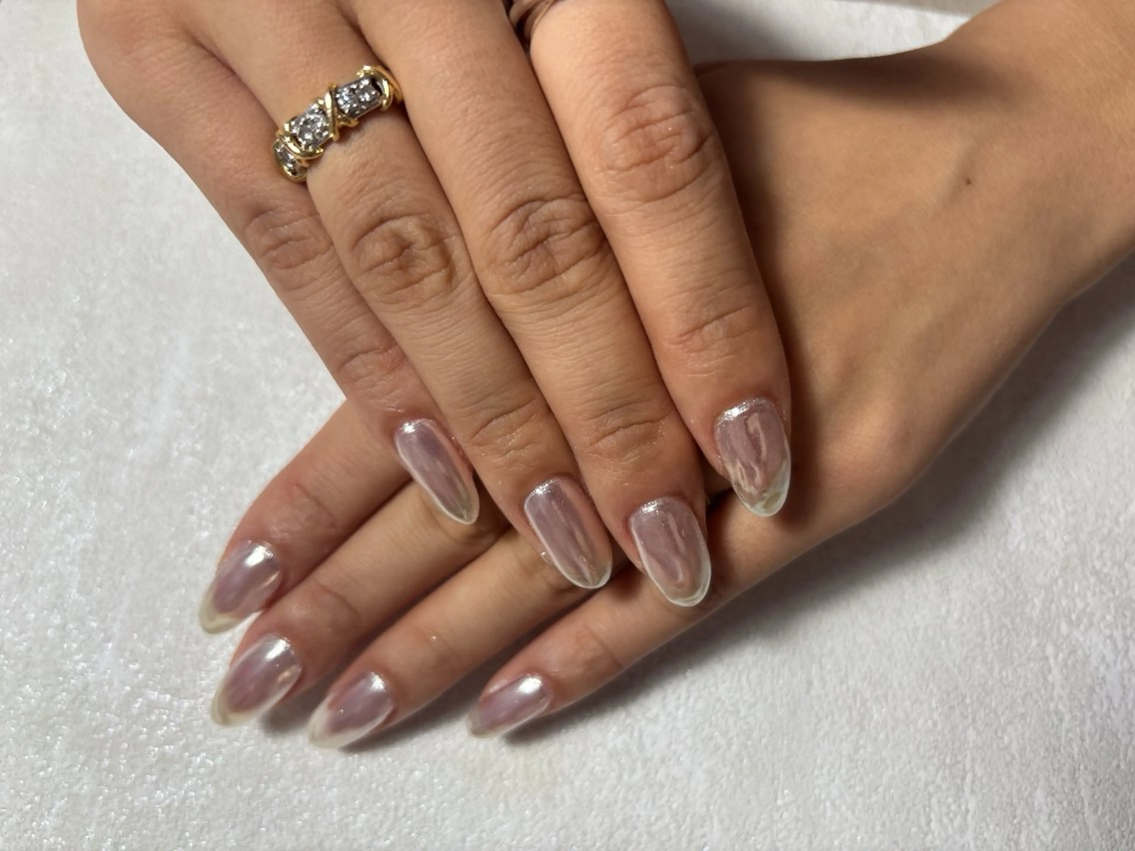 ネイル オーロラネイル フットネイル フレンチネイル ジェルネイル マグネットネイル ハンドネイル mogunail &blowのネイルデザイン