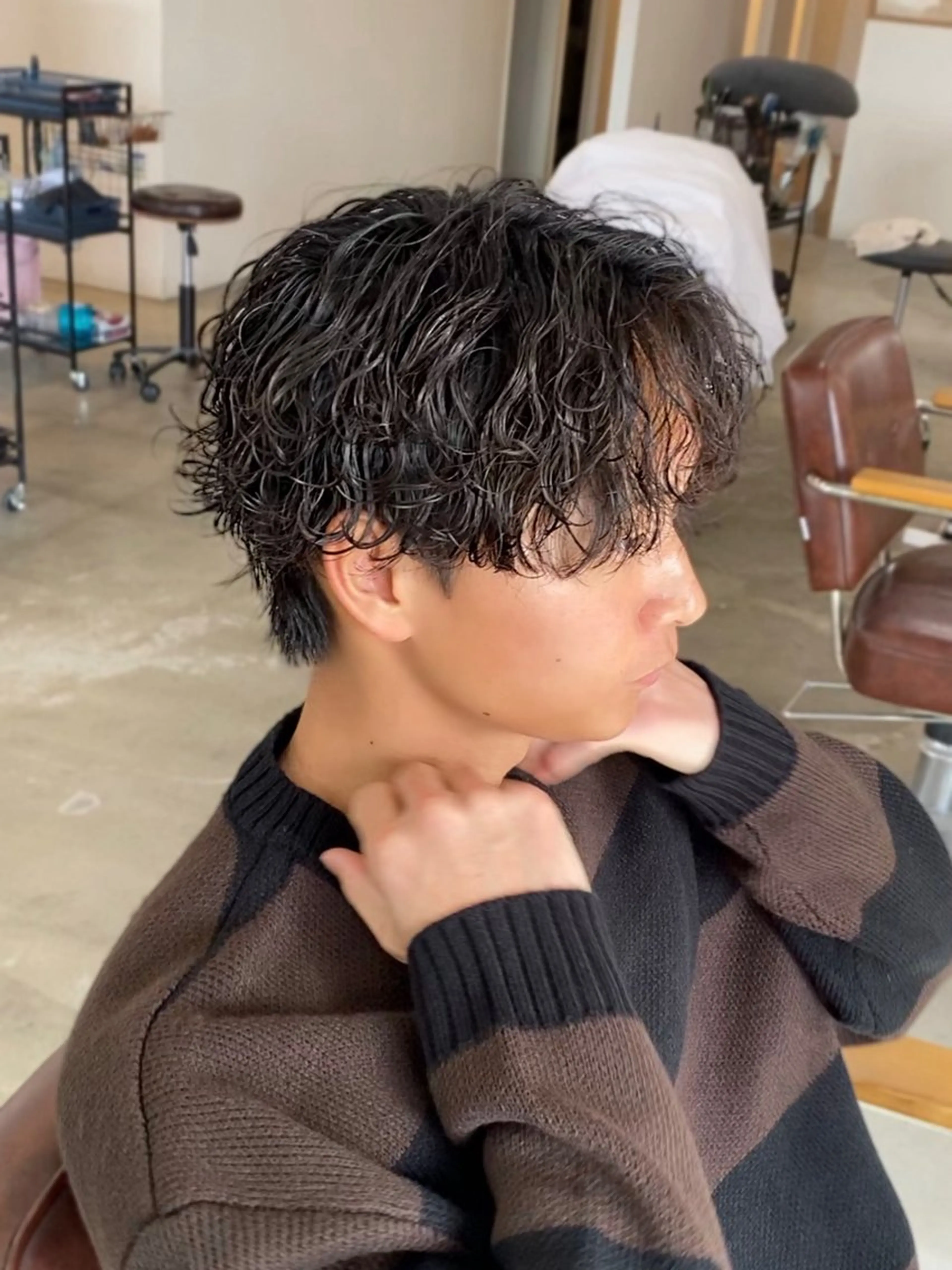 ショート yoshimi men's限定のヘアスタイル