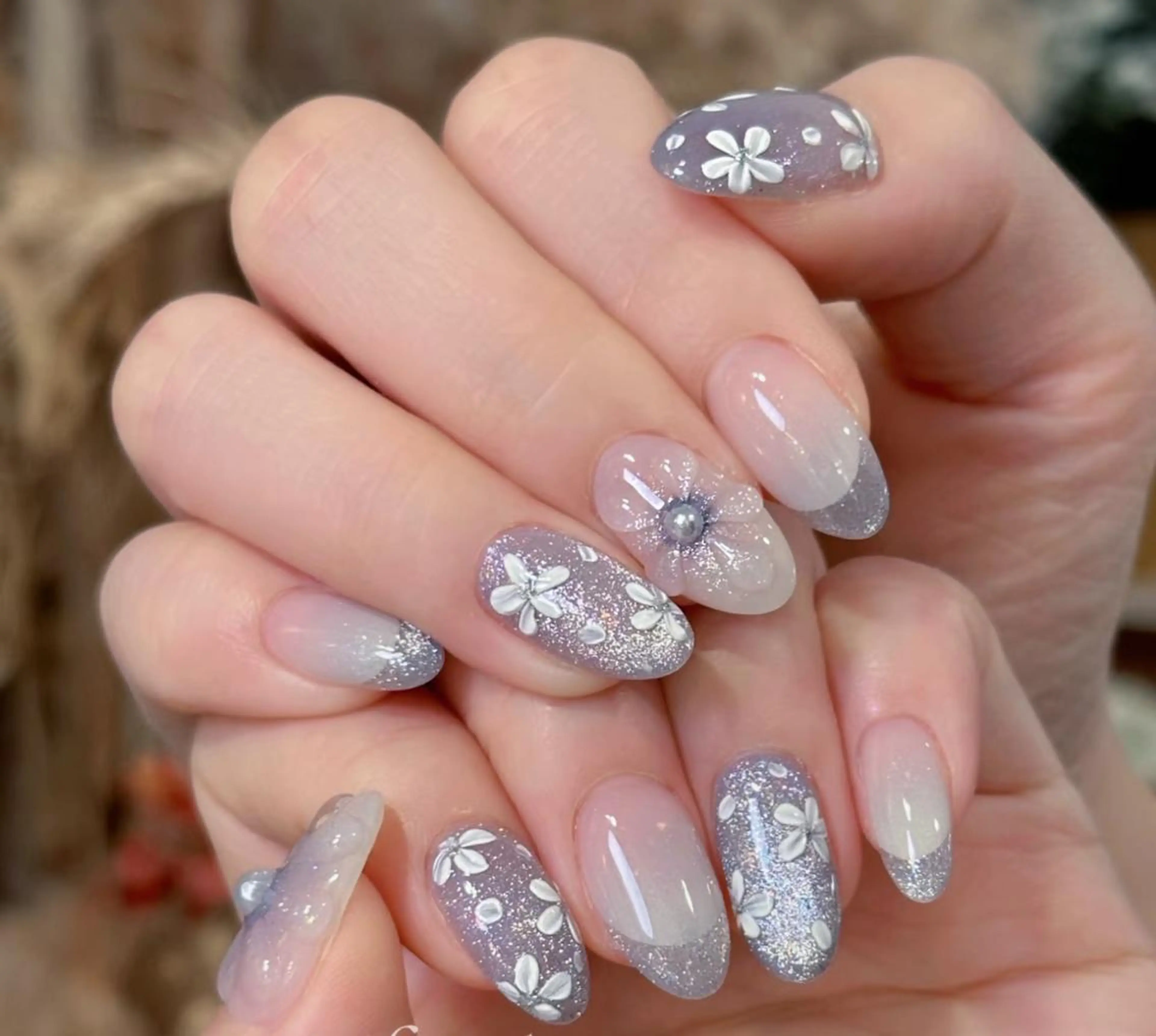 ネイル ハンドネイル By moonネイル 🌷ワンホン/韓国風のネイルデザイン