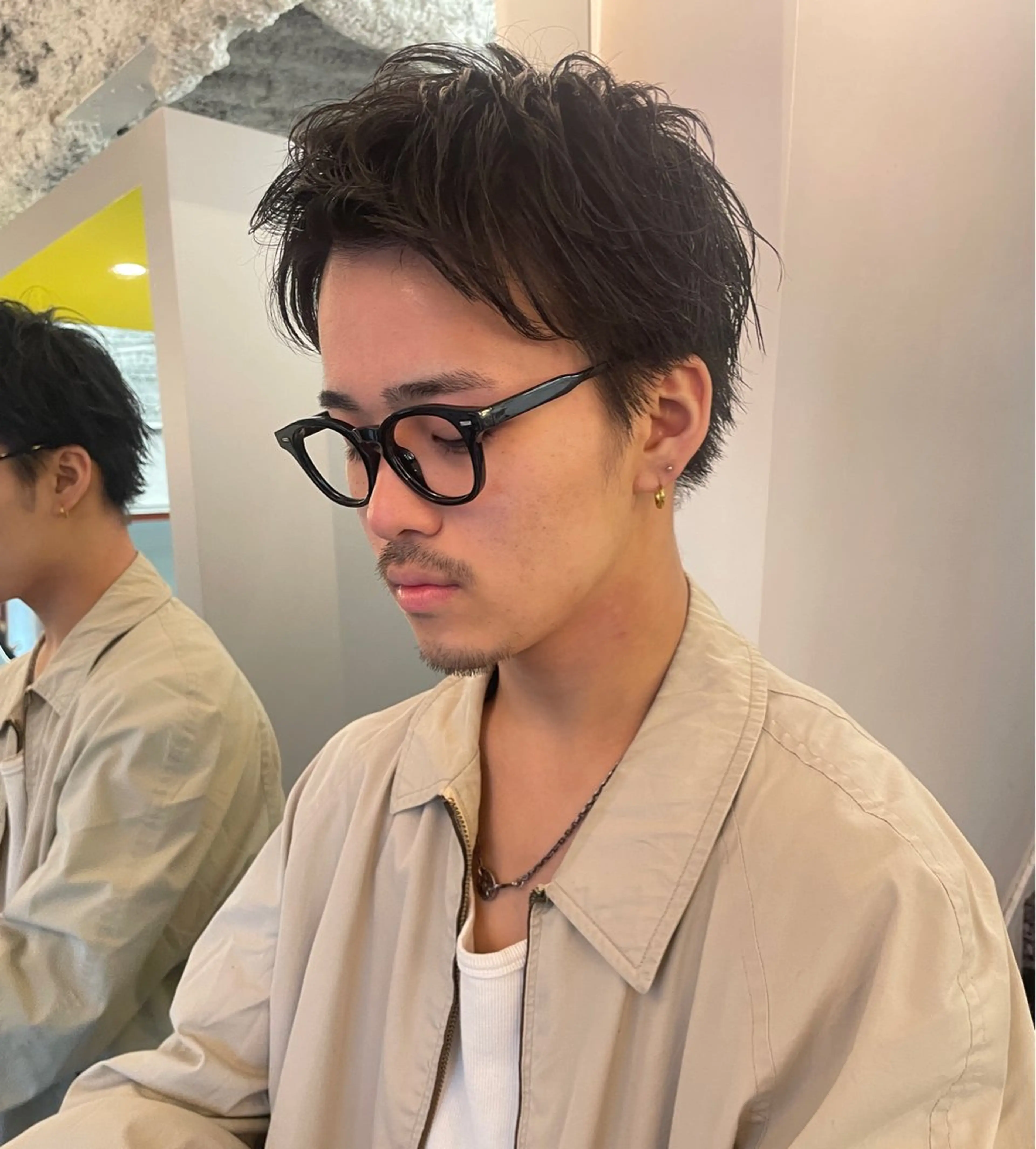 ⭐️men's cut+炭酸泉シャンプー+プチヘッドスパ付き✴︎の写真