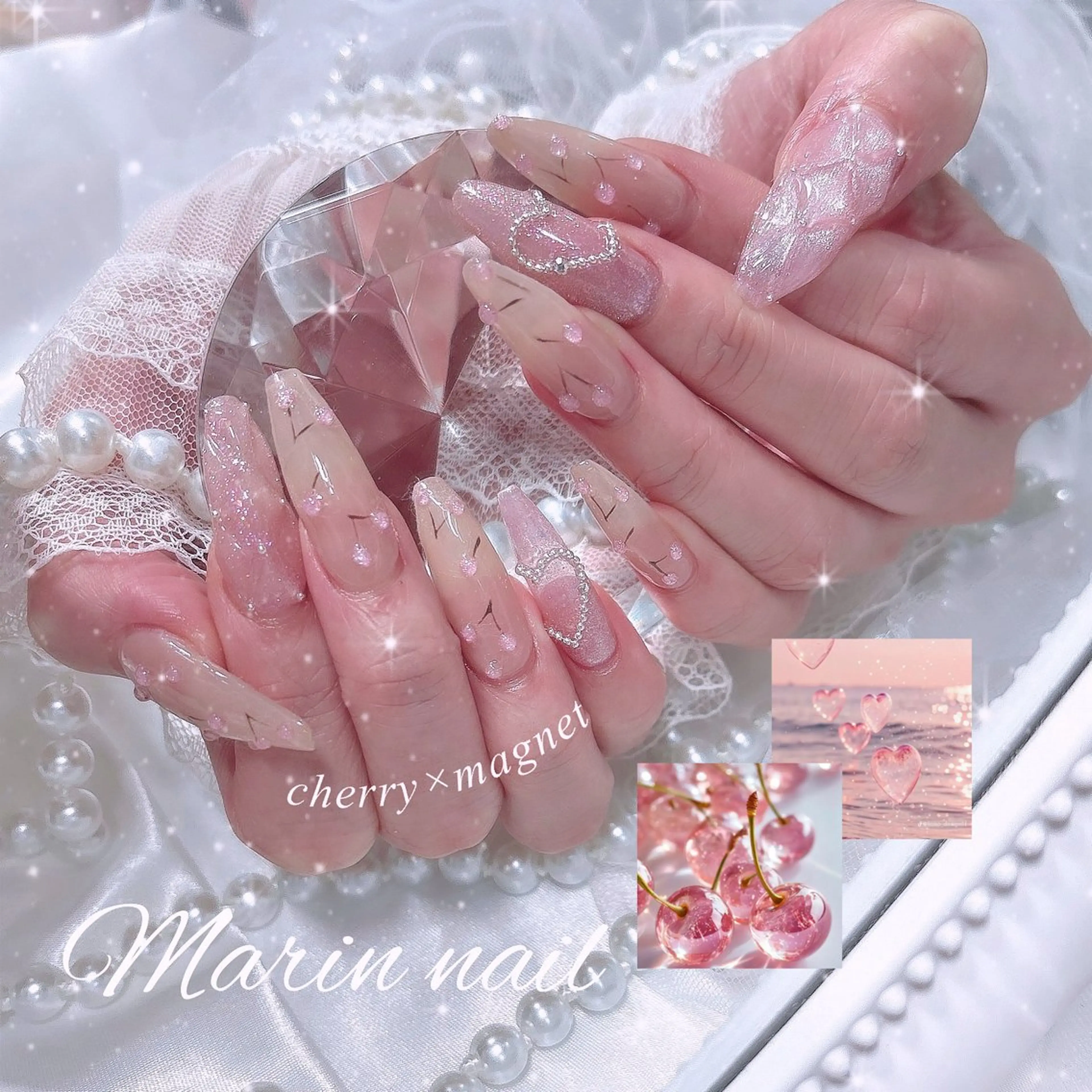 ネイル アートネイル ネイルチップ ハンドネイル Marin nailのネイルデザイン