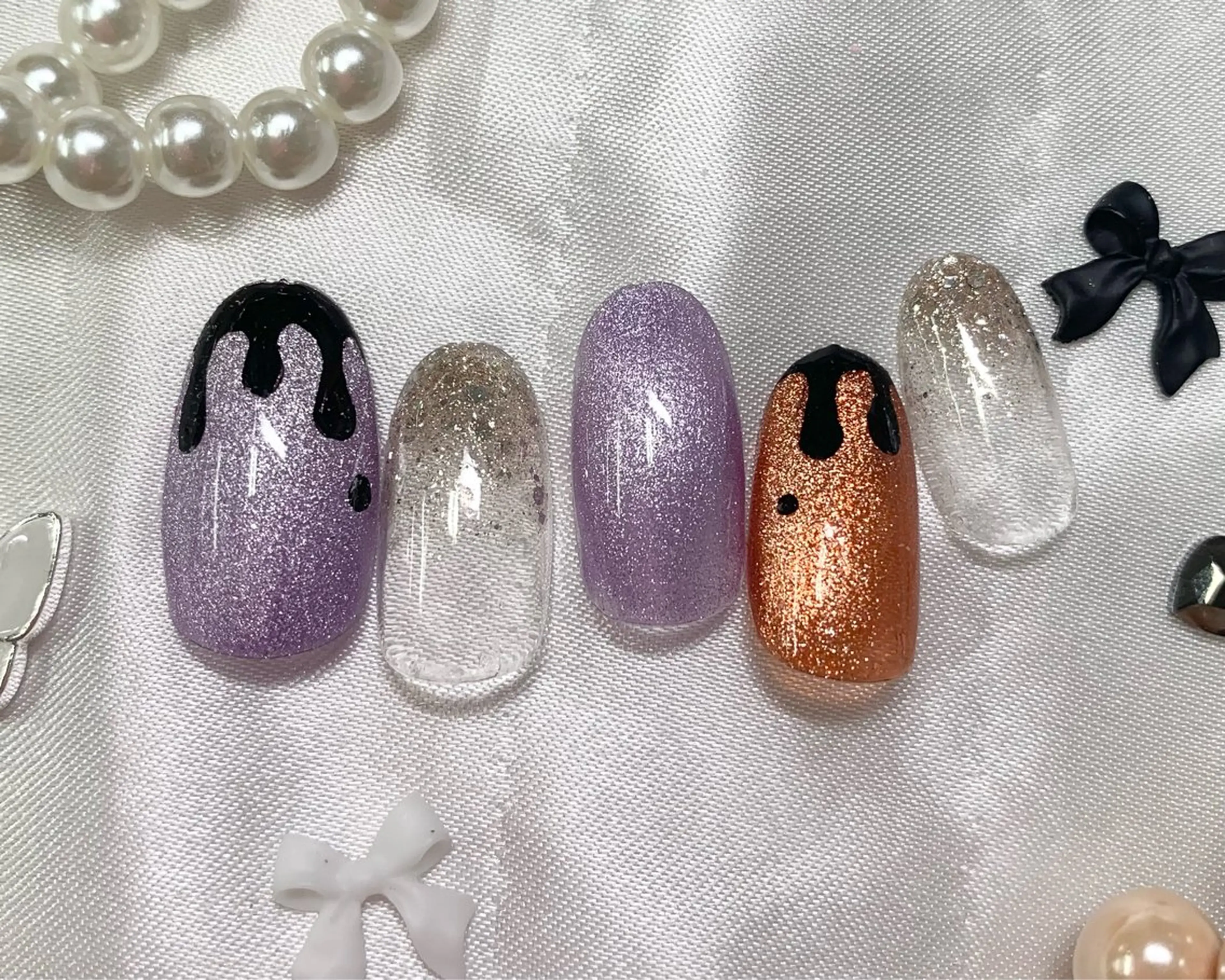 ネイル ハンドネイル プティリボン 武蔵小金井店のネイルデザイン