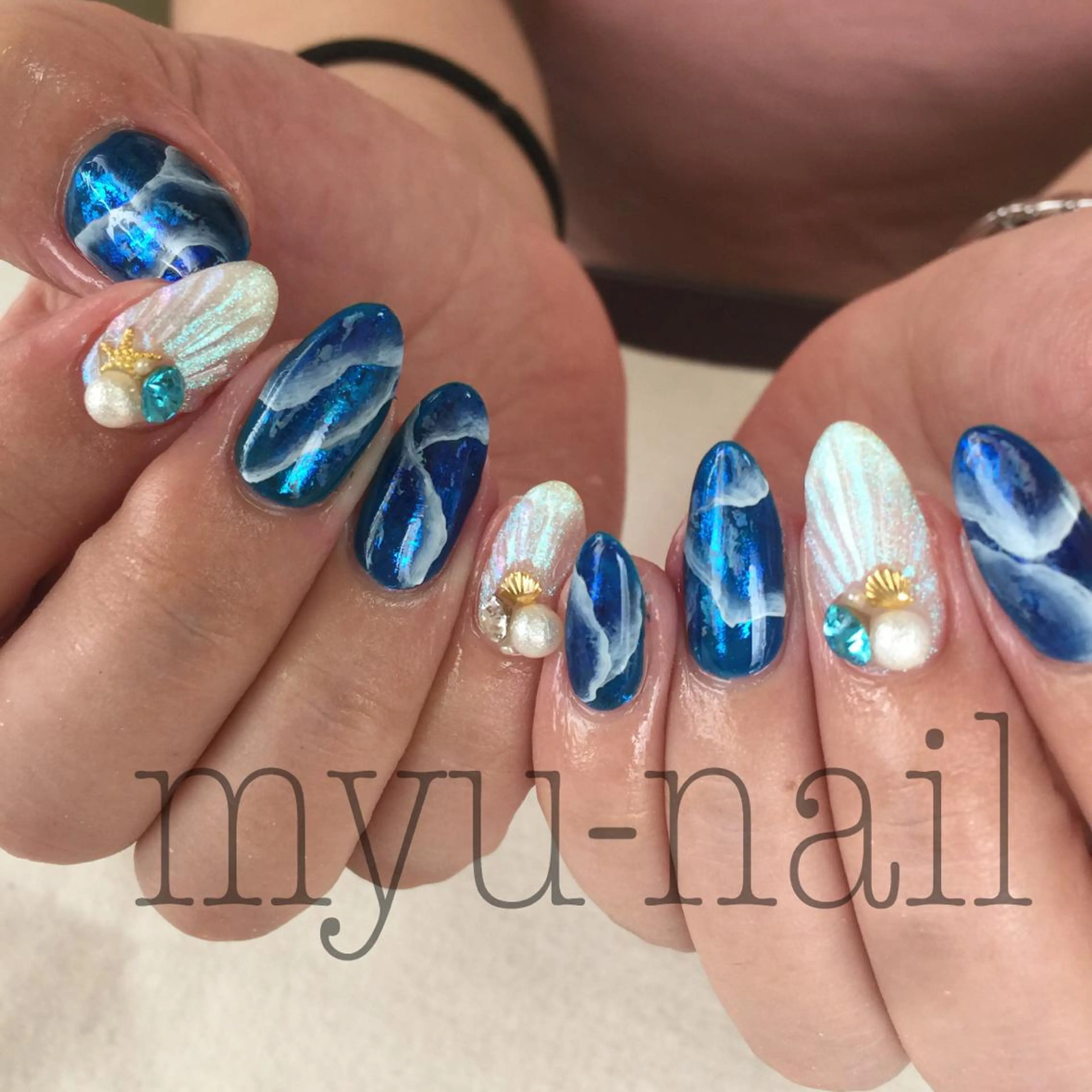 ネイル ハンドネイル ホームサロン myu-nailのネイルデザイン