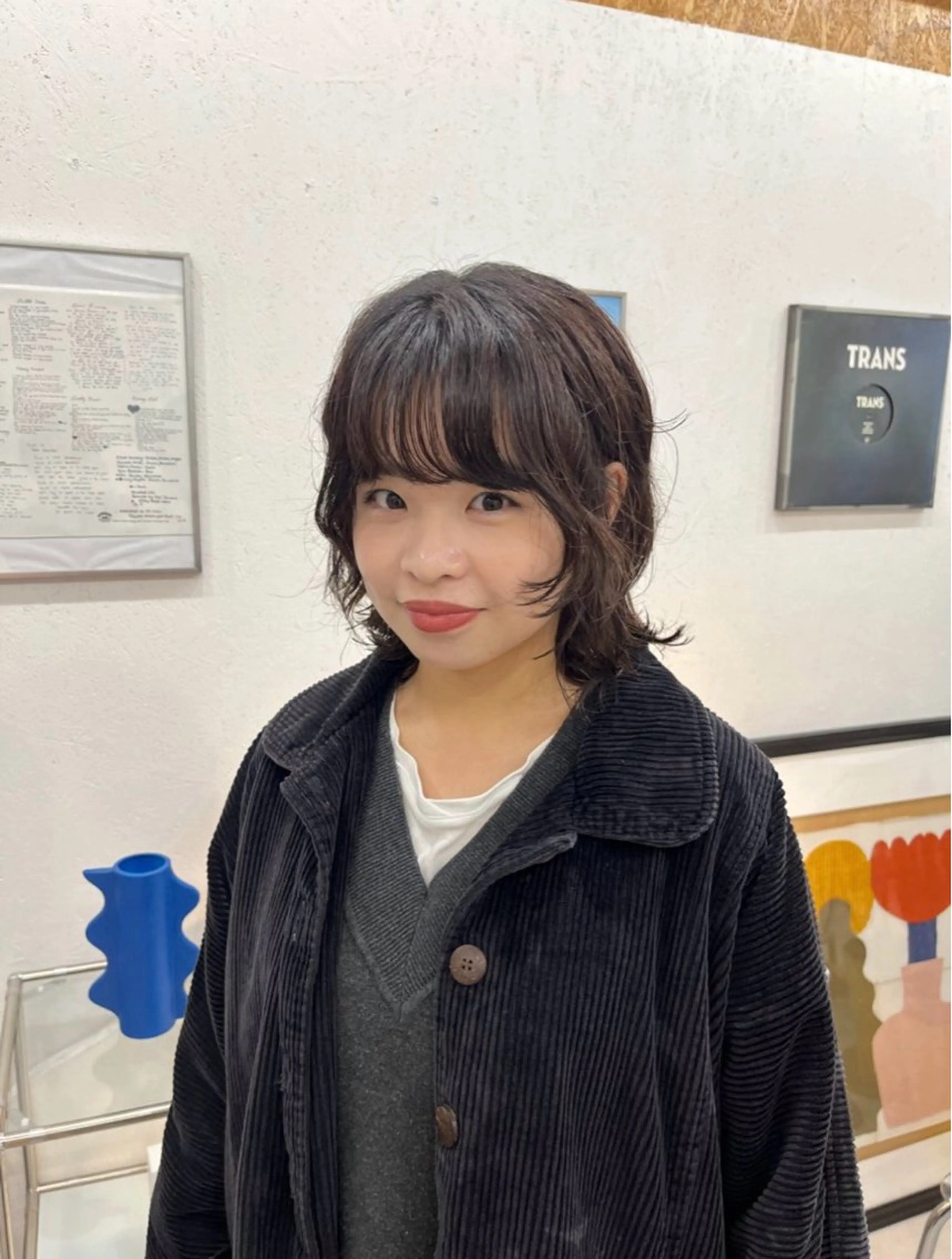 ショート ボブパーマ🥣KON コンナツミのヘアスタイル