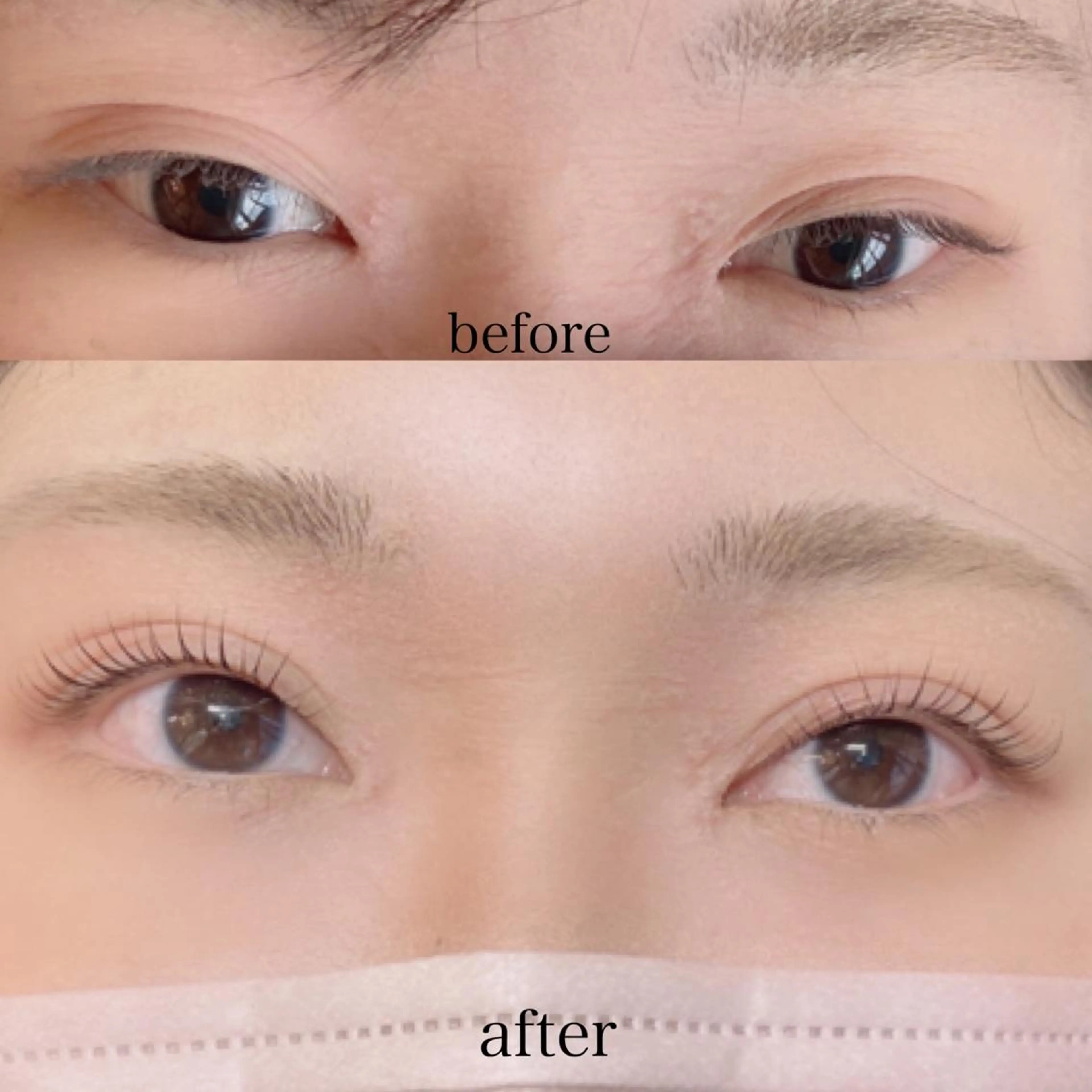 マツエク・マツパ カラーマツエク フラットラッシュ 韓国風マツエク パリジェンヌラッシュリフト まつげパーマ barro.1995所属・オーダーメイドまつげ ＆まゆげ.RIKAのマツエク・マツパデザイン