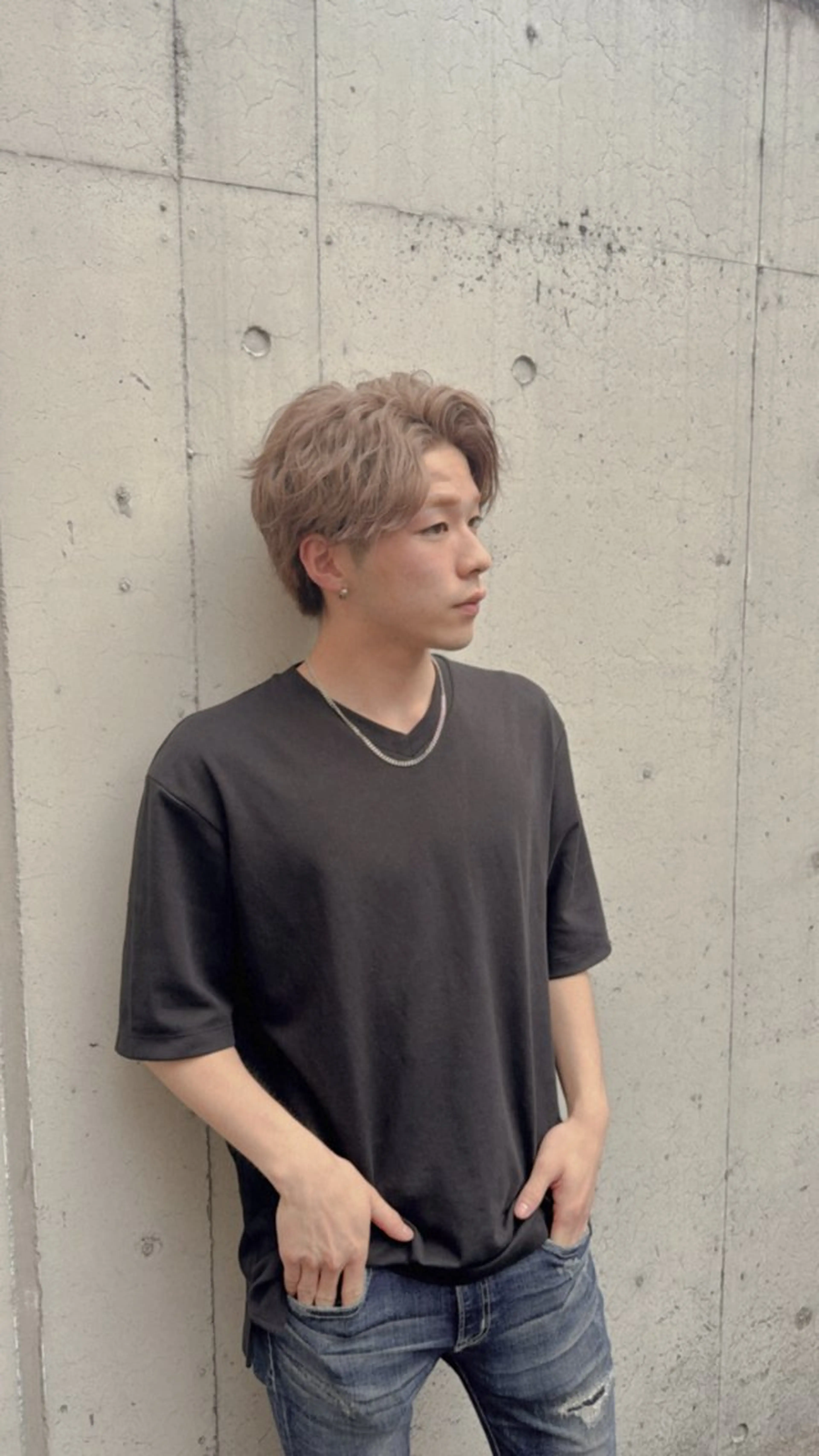 ショート カラー メンズ カット ヘアカラー トリートメント beaute錦糸町 🦖⋆͛yuka💚のヘアスタイル