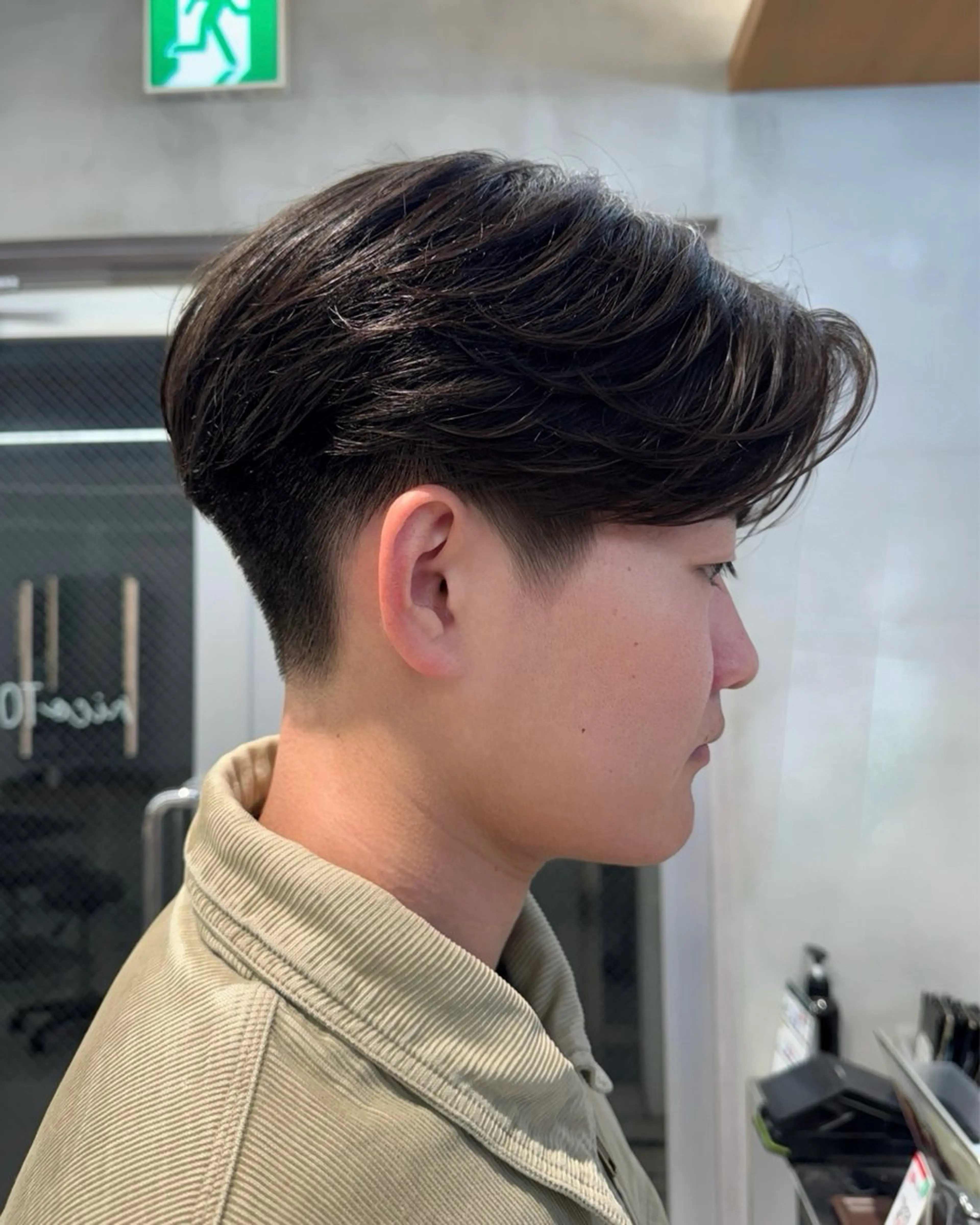 メンズ センターパート /メンズ/海野颯生のヘアスタイル