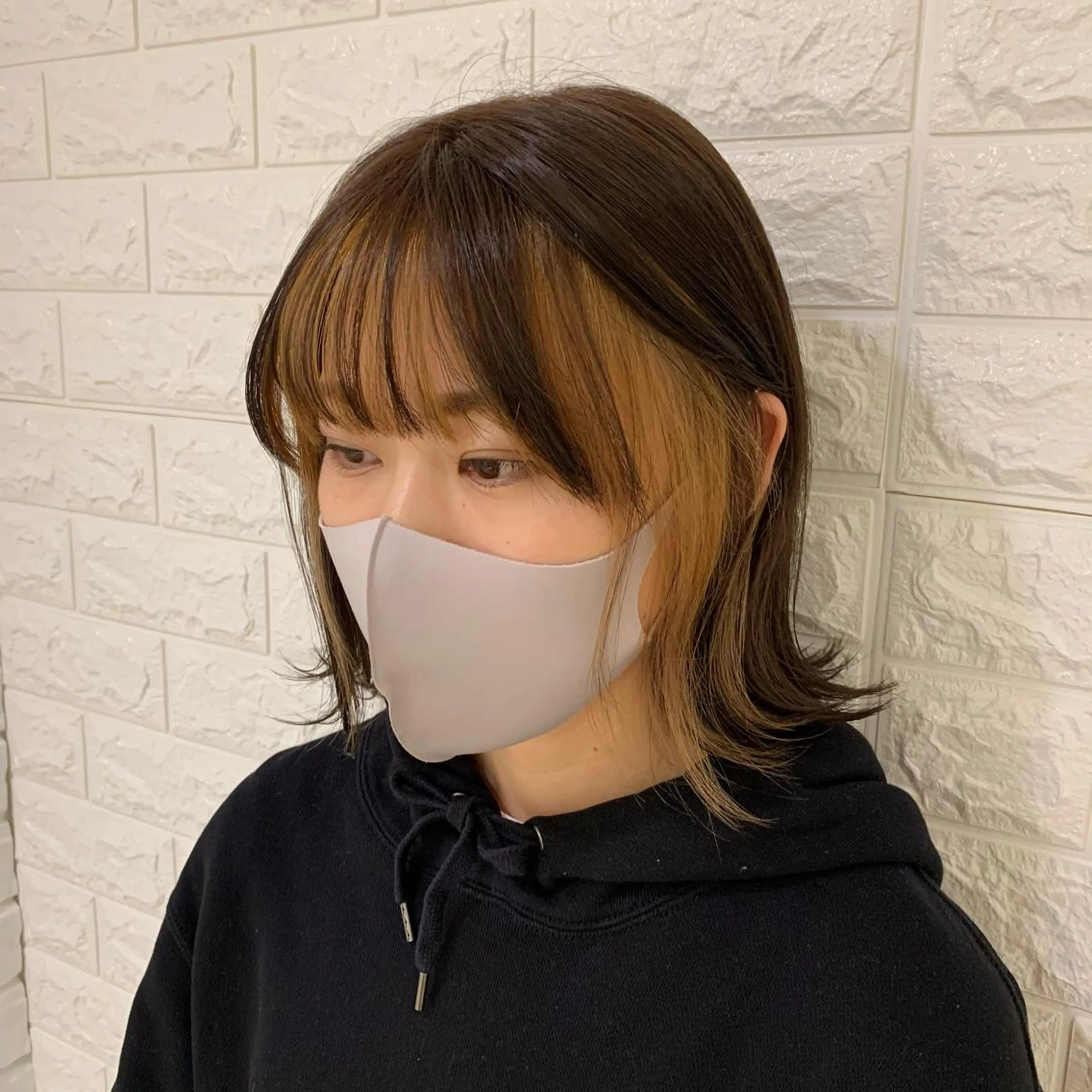 ロング 〖 韓国hair 〗 室岡　咲希のヘアスタイル