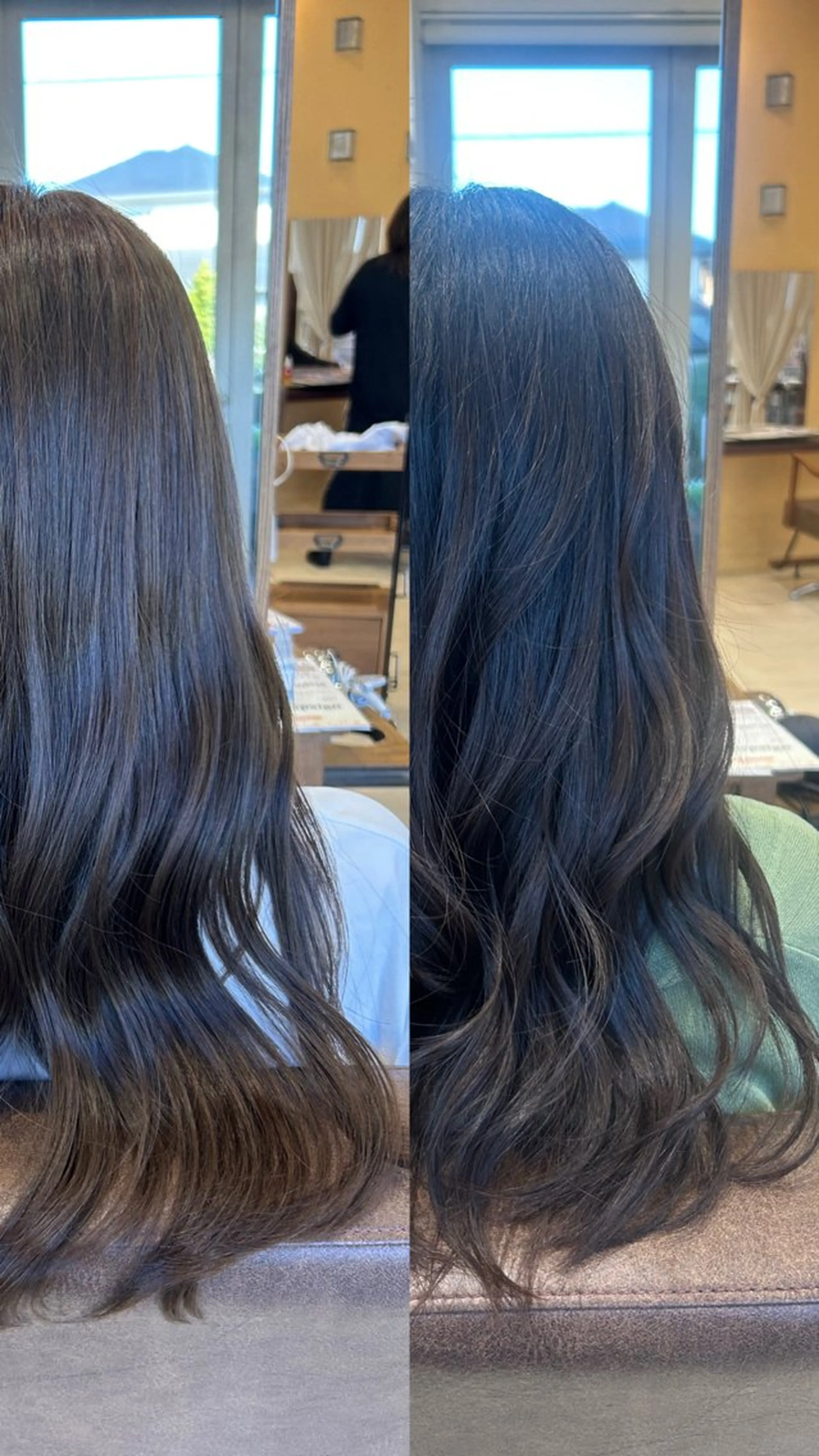 セミロング ヘアセット Sae/透け感カラー /盛れる顔周りのヘアスタイル