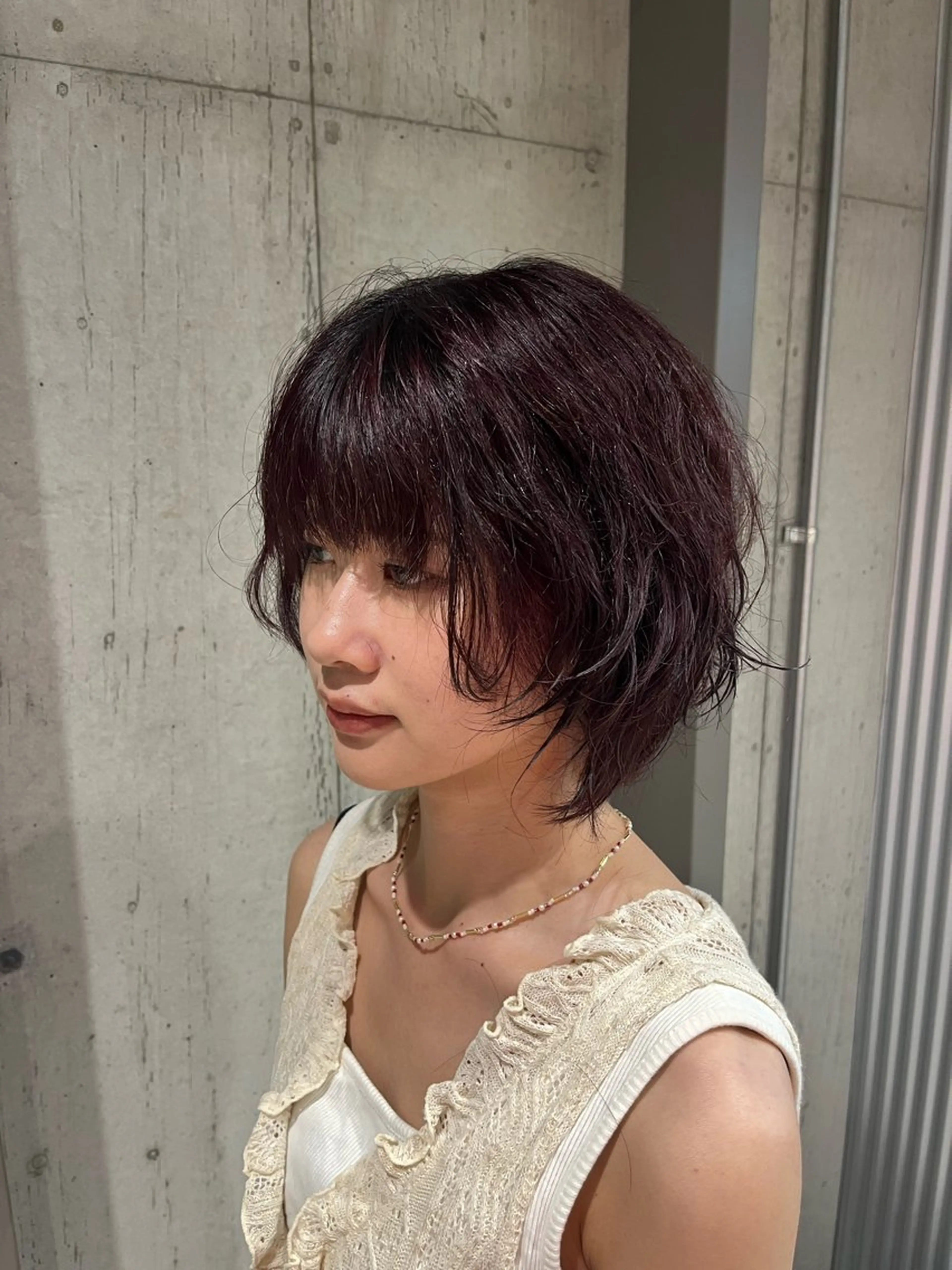 ショート カラー ヘアアレンジ カット ヘアカラー トリートメント ボブ×透明感カラー 特化・リクト💥のヘアスタイル
