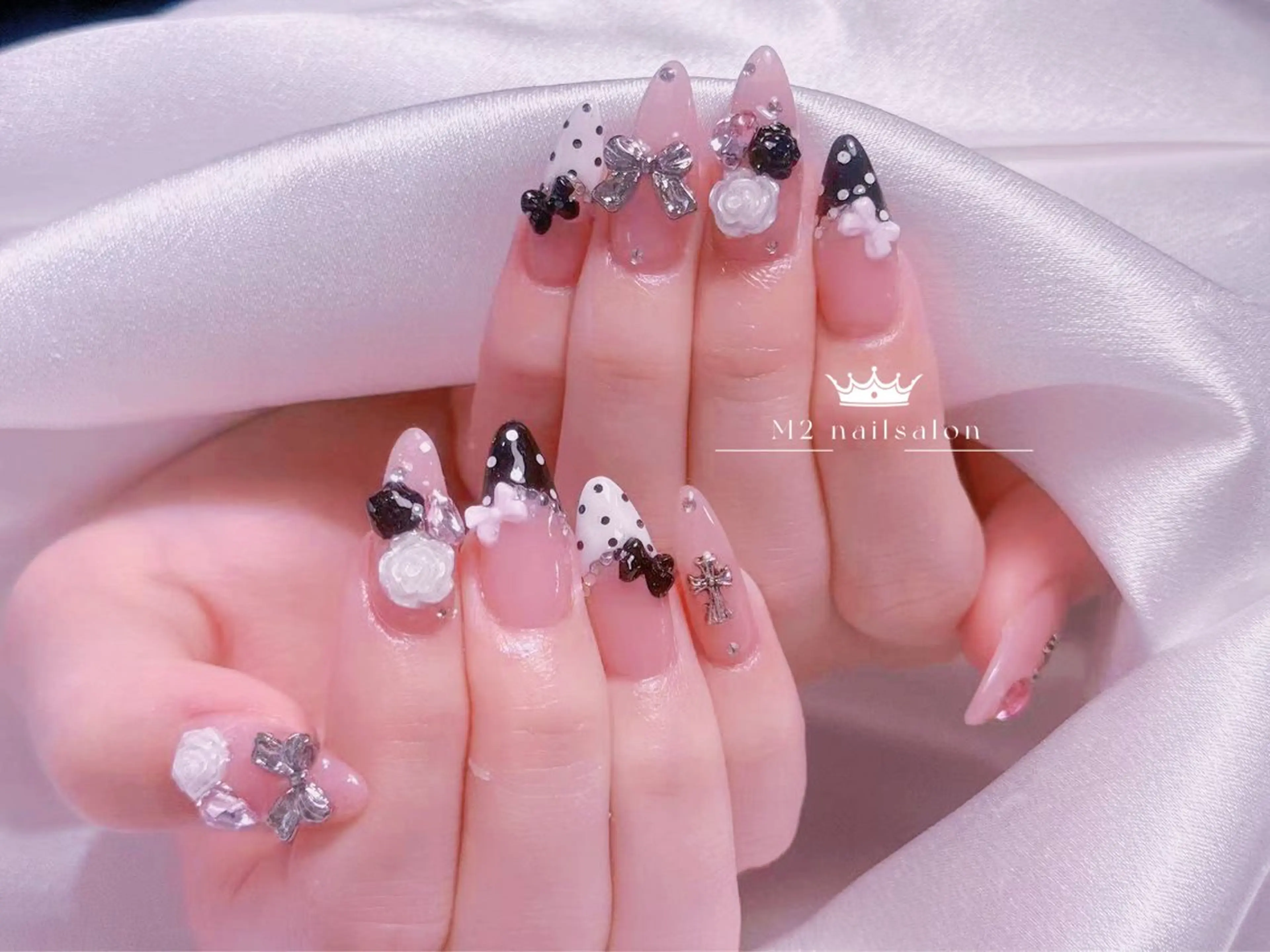 ネイル ハンドネイル 長さだし専門店 M2　rikaのネイルデザイン