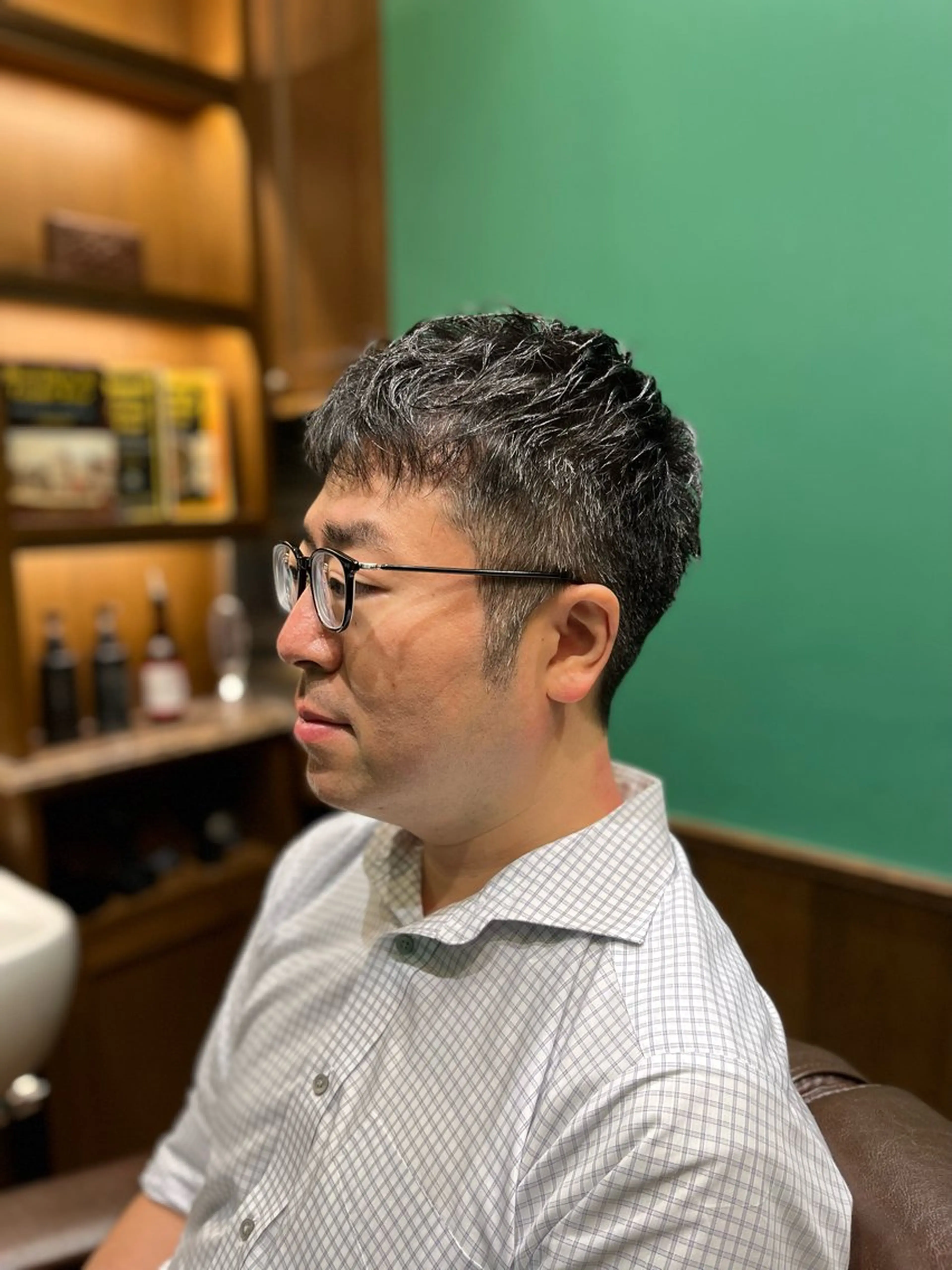 ショート メンズ 行平 成穂のヘアスタイル
